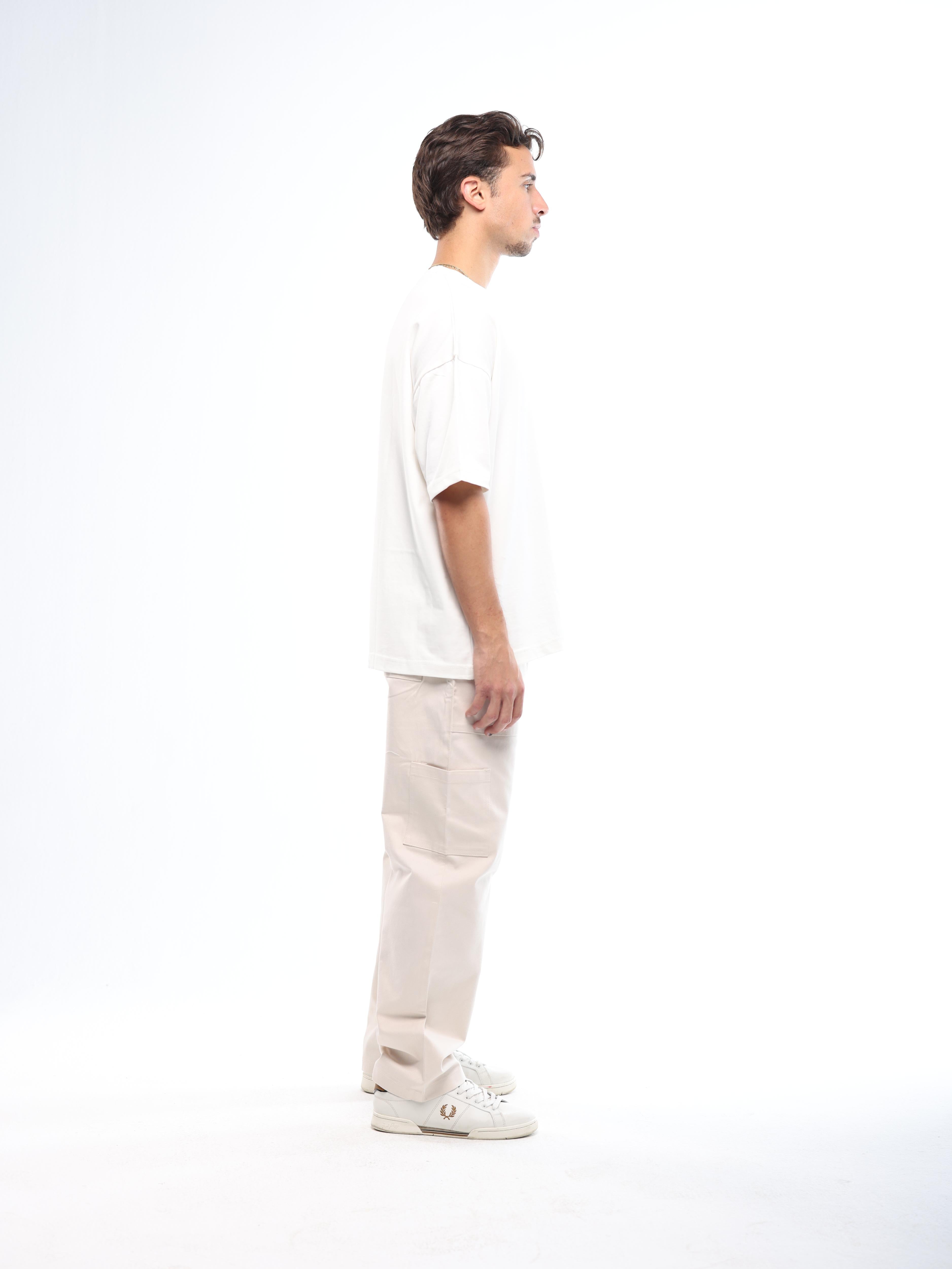 MEN'S ESSENTIAL PANTS - CREAMY