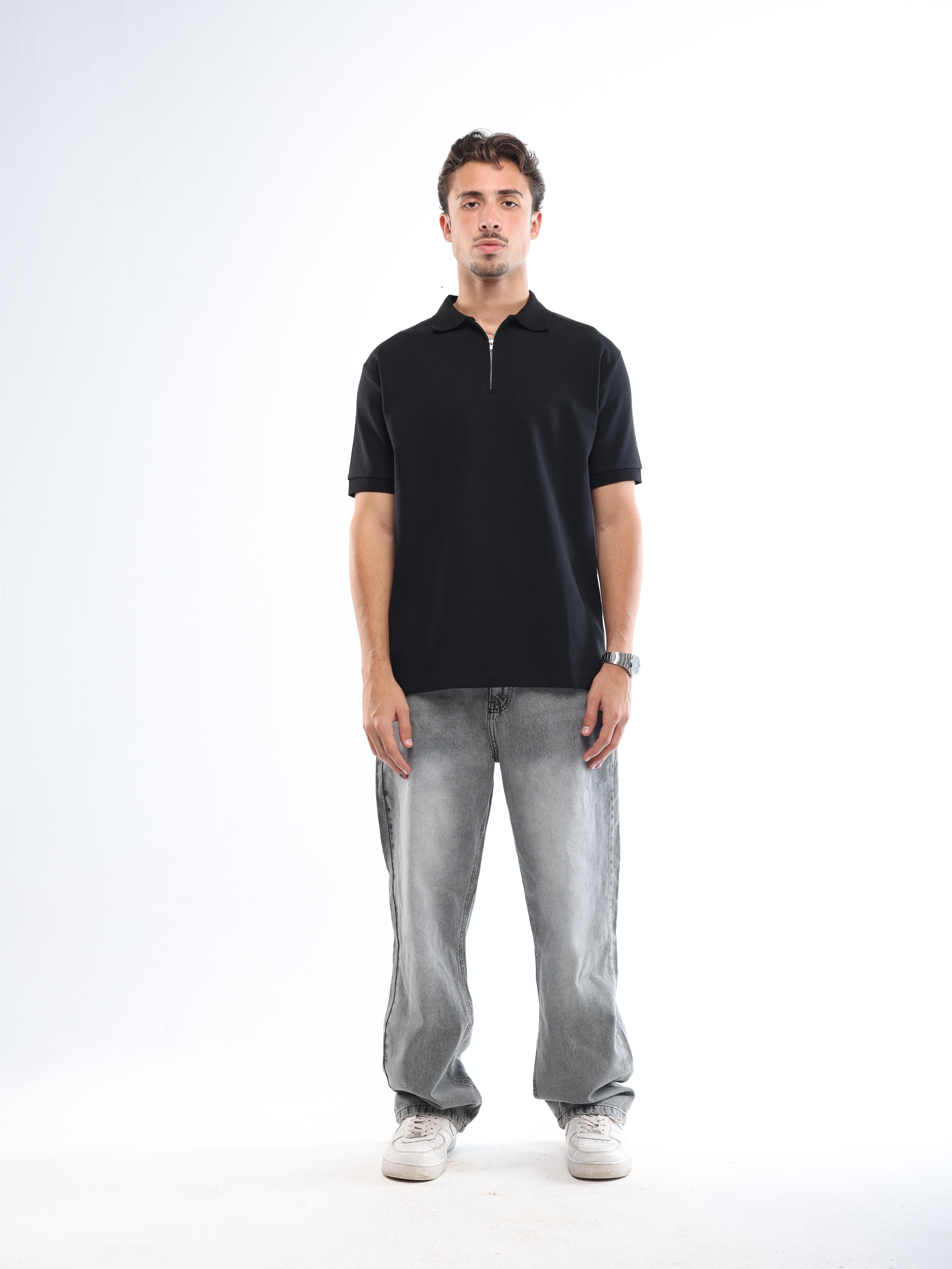 MEN’S GREY WASHED DENIM