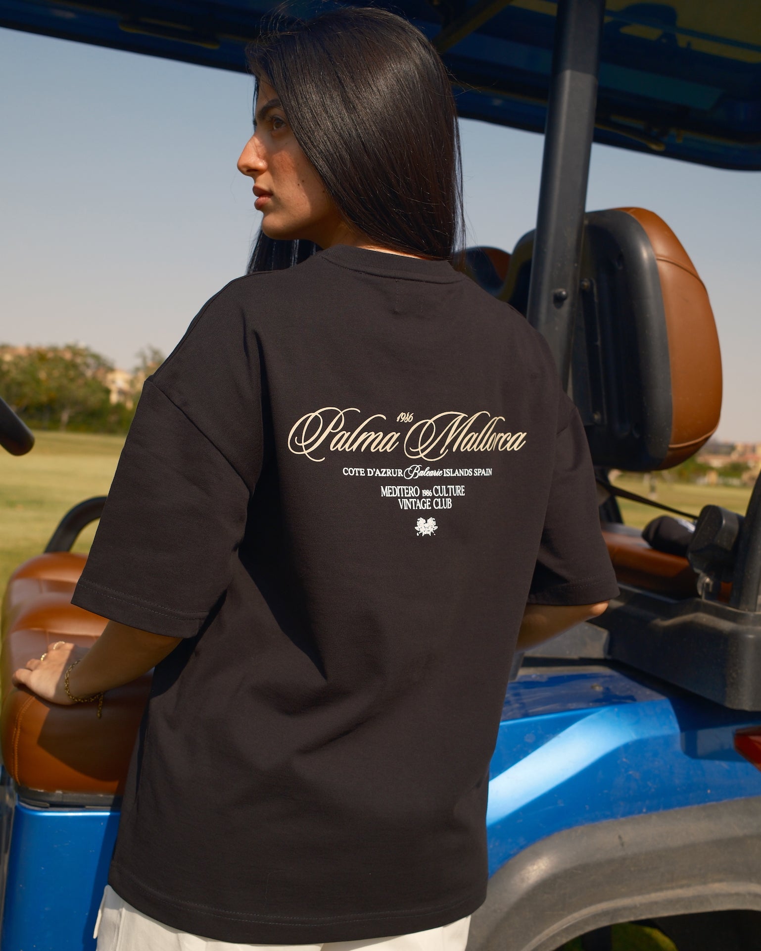 PALMA MALLORCA TEE - BLACK