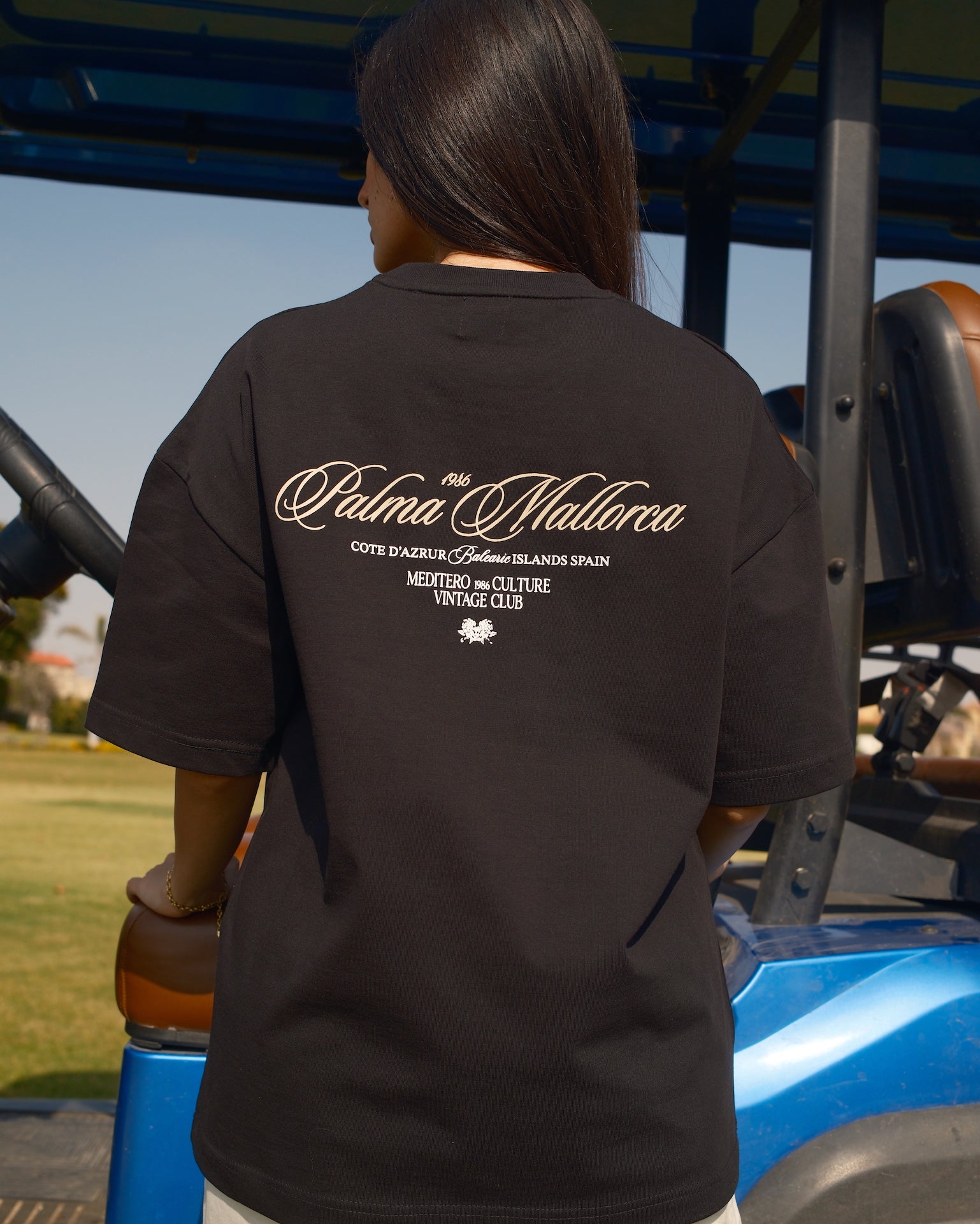 PALMA MALLORCA TEE - BLACK