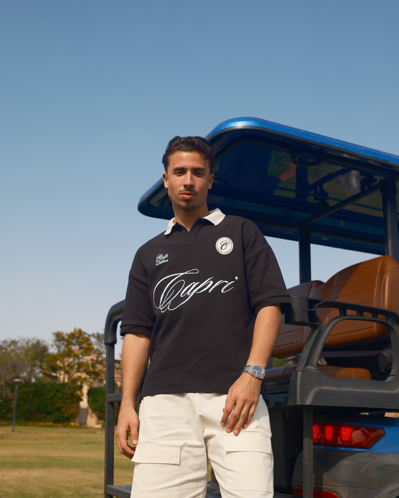 CAPRI POLO - BLACK