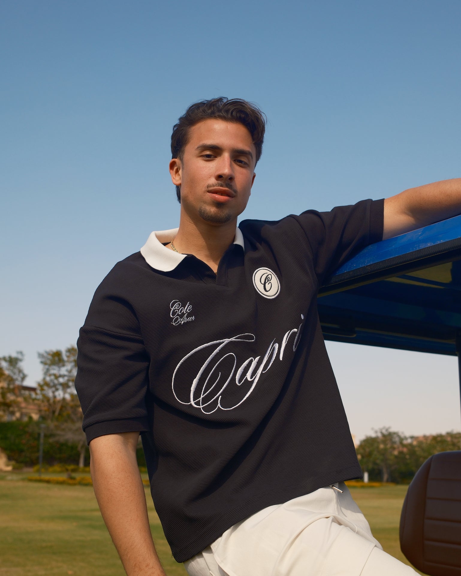 CAPRI POLO - BLACK