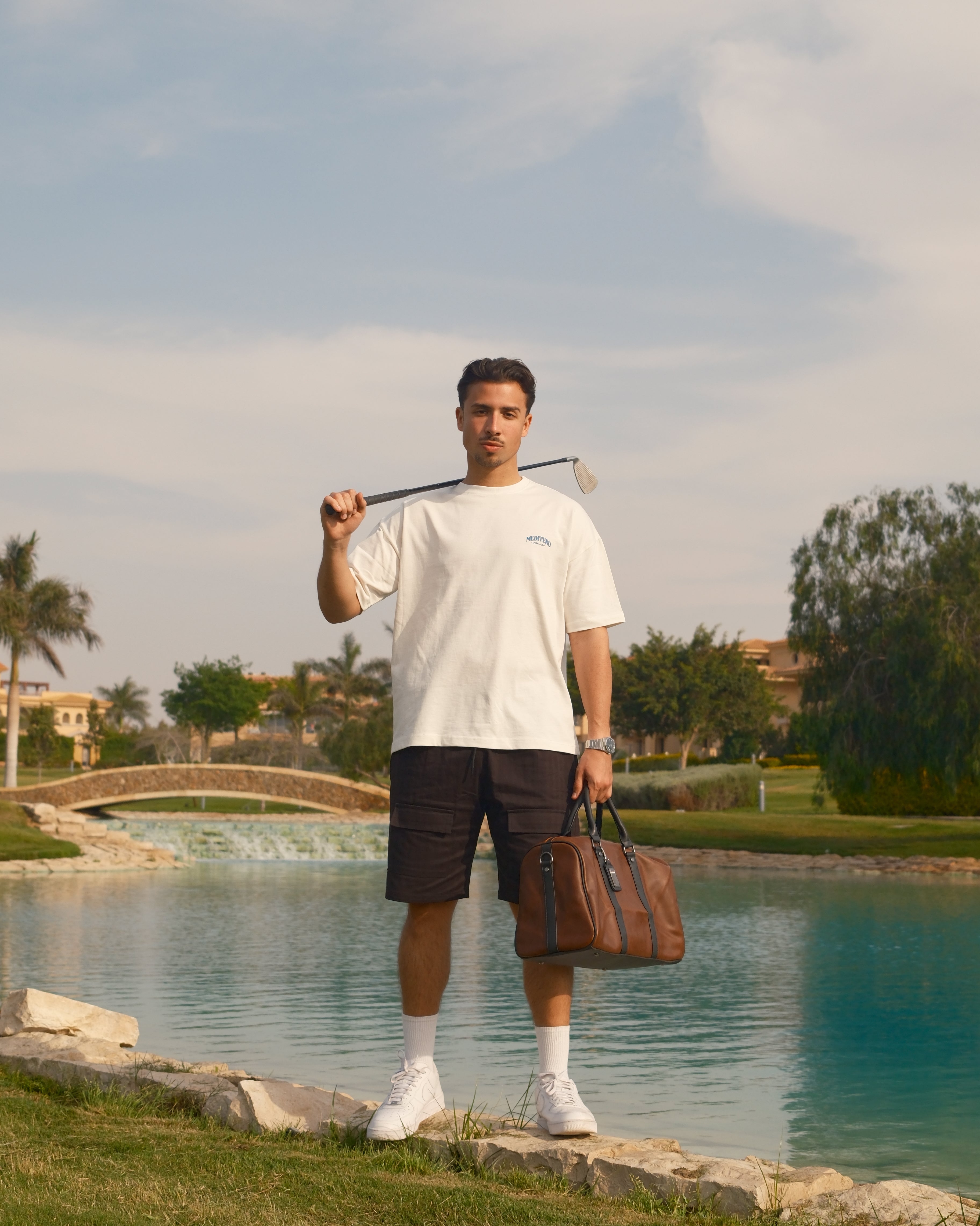 PALMA ESTATE TEE - WHITE