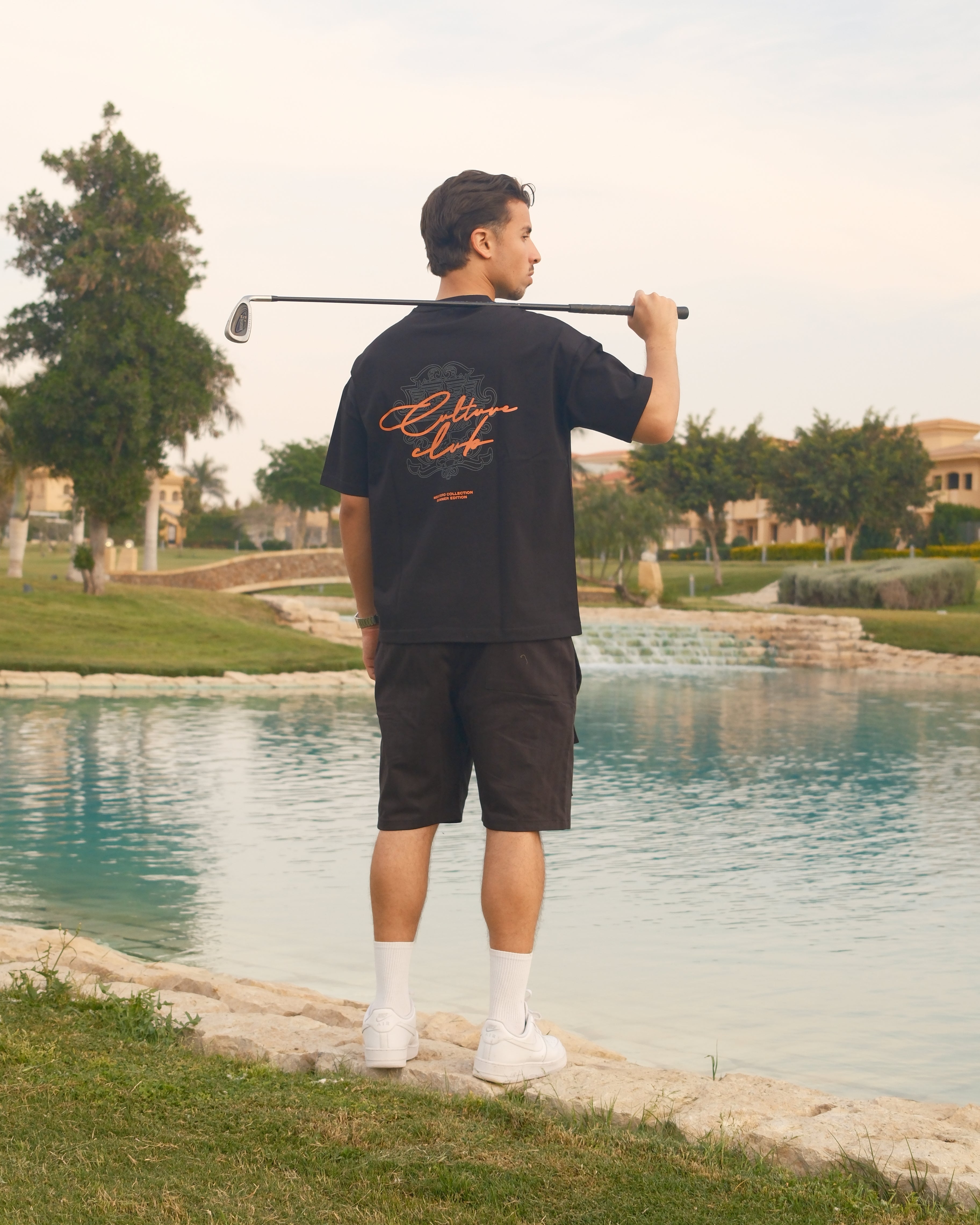 CULTURE CLUB TEE - BLACK