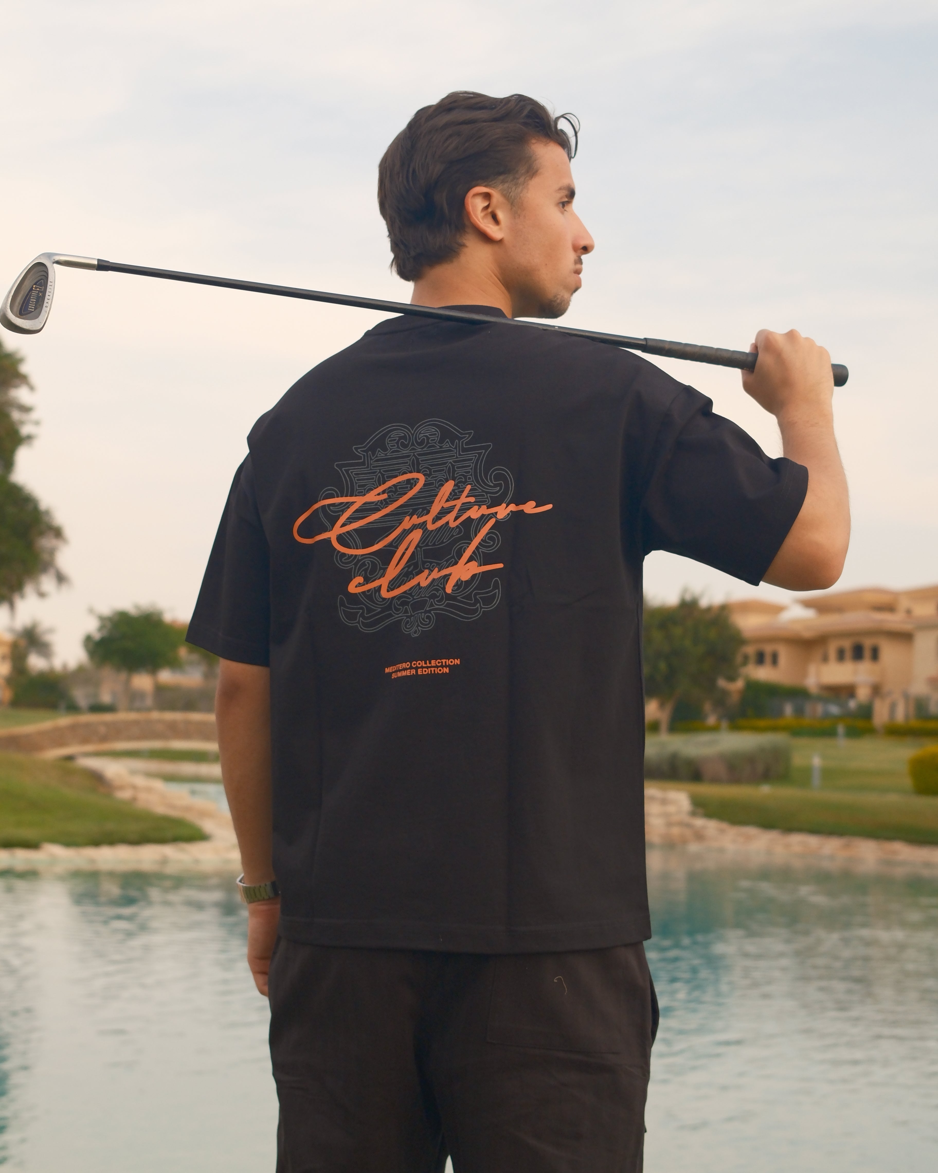 CULTURE CLUB TEE - BLACK
