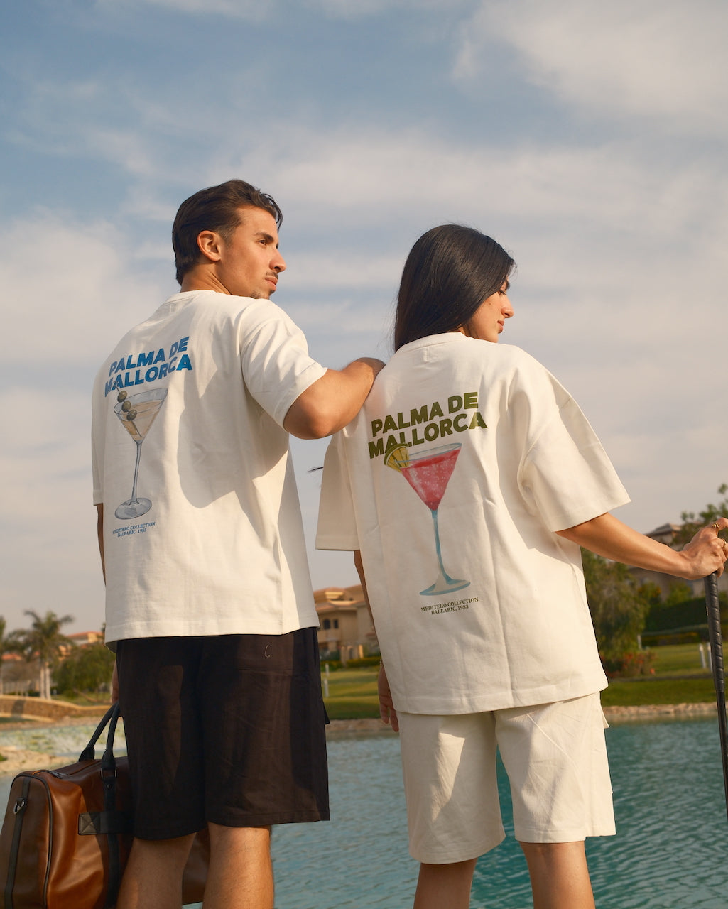 PALMA ESTATE TEE - WHITE
