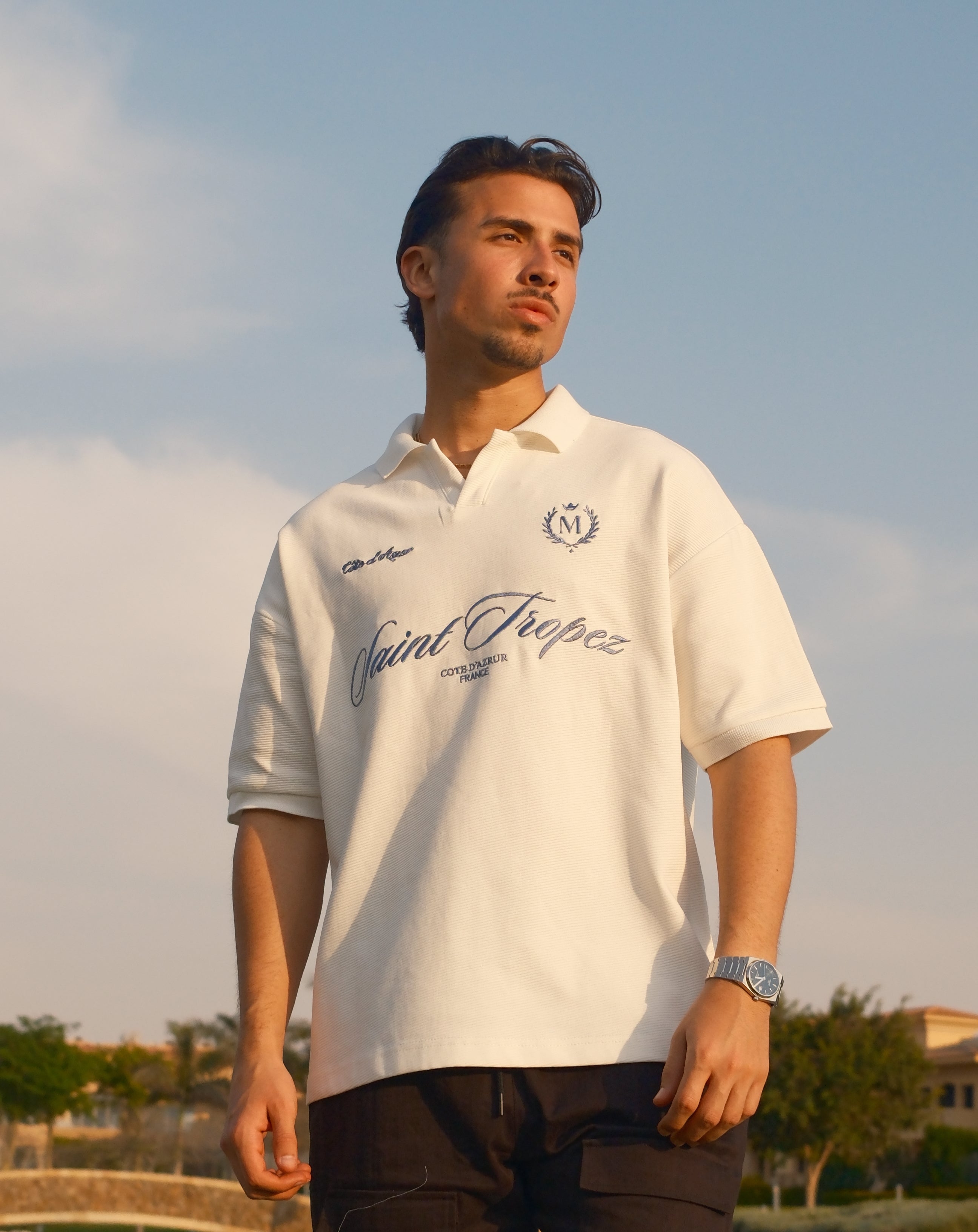 SAINT TROPEZ POLO - WHITE
