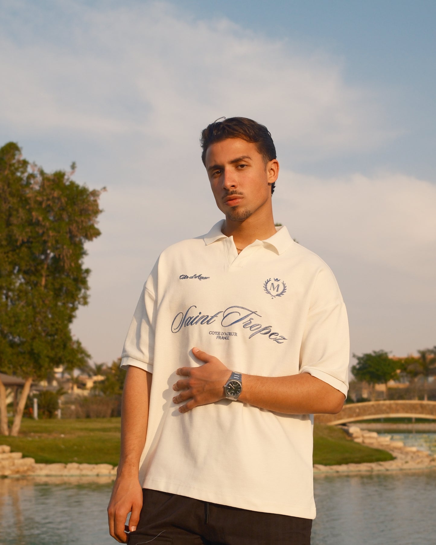 TROPEZ POLO - WHITE