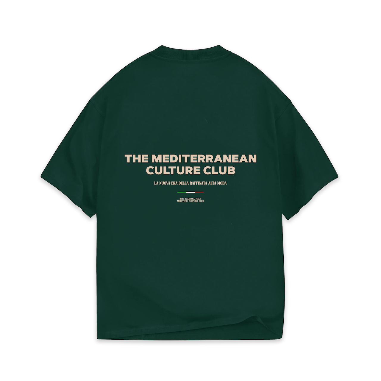 MEDITERO TEE - ROYAL GREEN