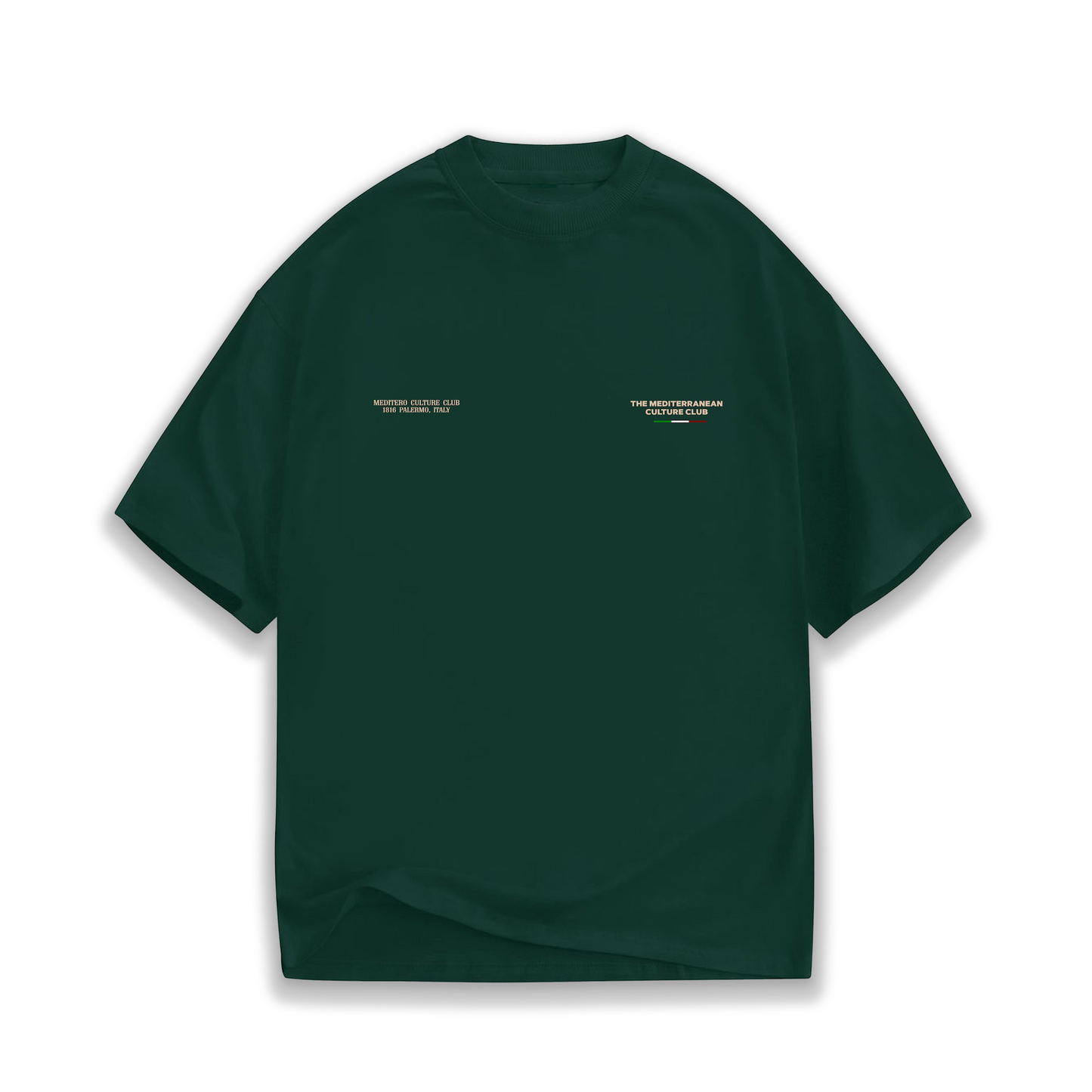 MEDITERO TEE - ROYAL GREEN