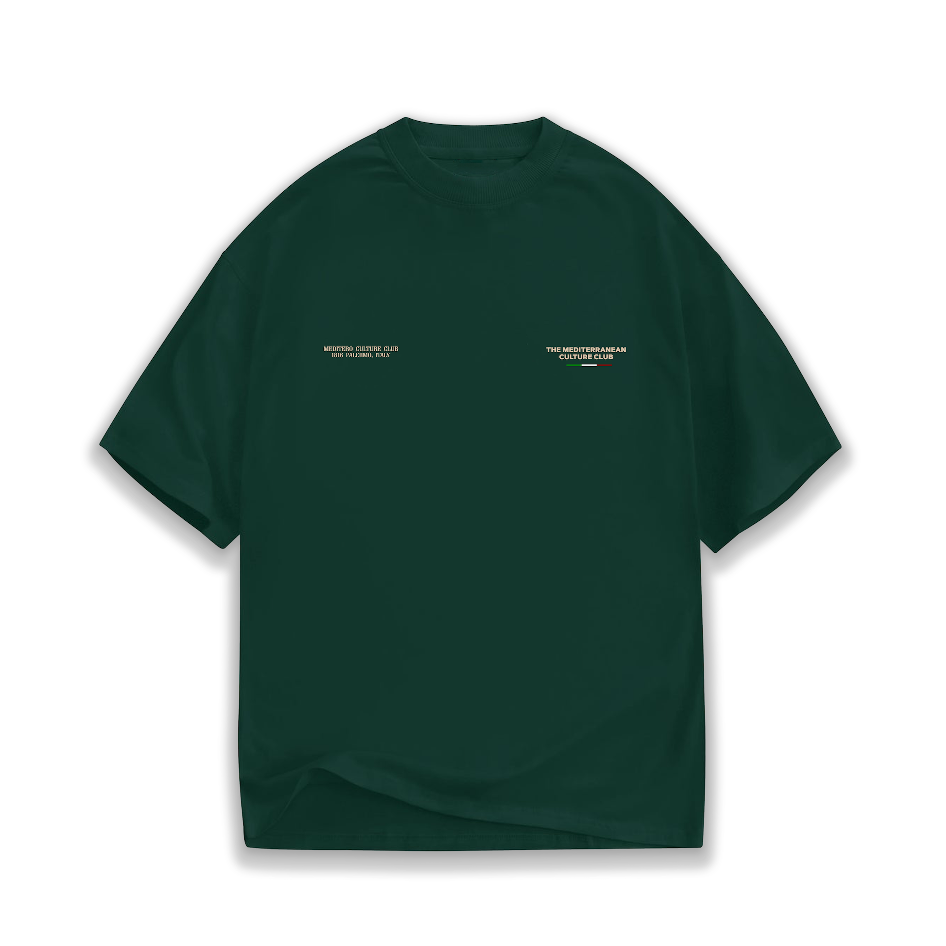 MEDITERO TEE - ROYAL GREEN