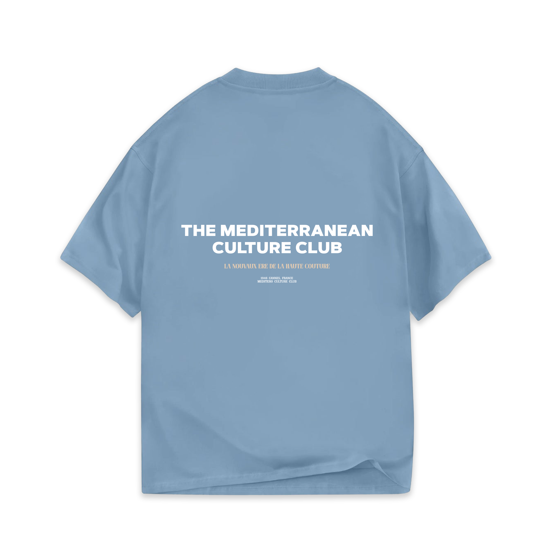 MEDITERO TEE - BABY BLUE