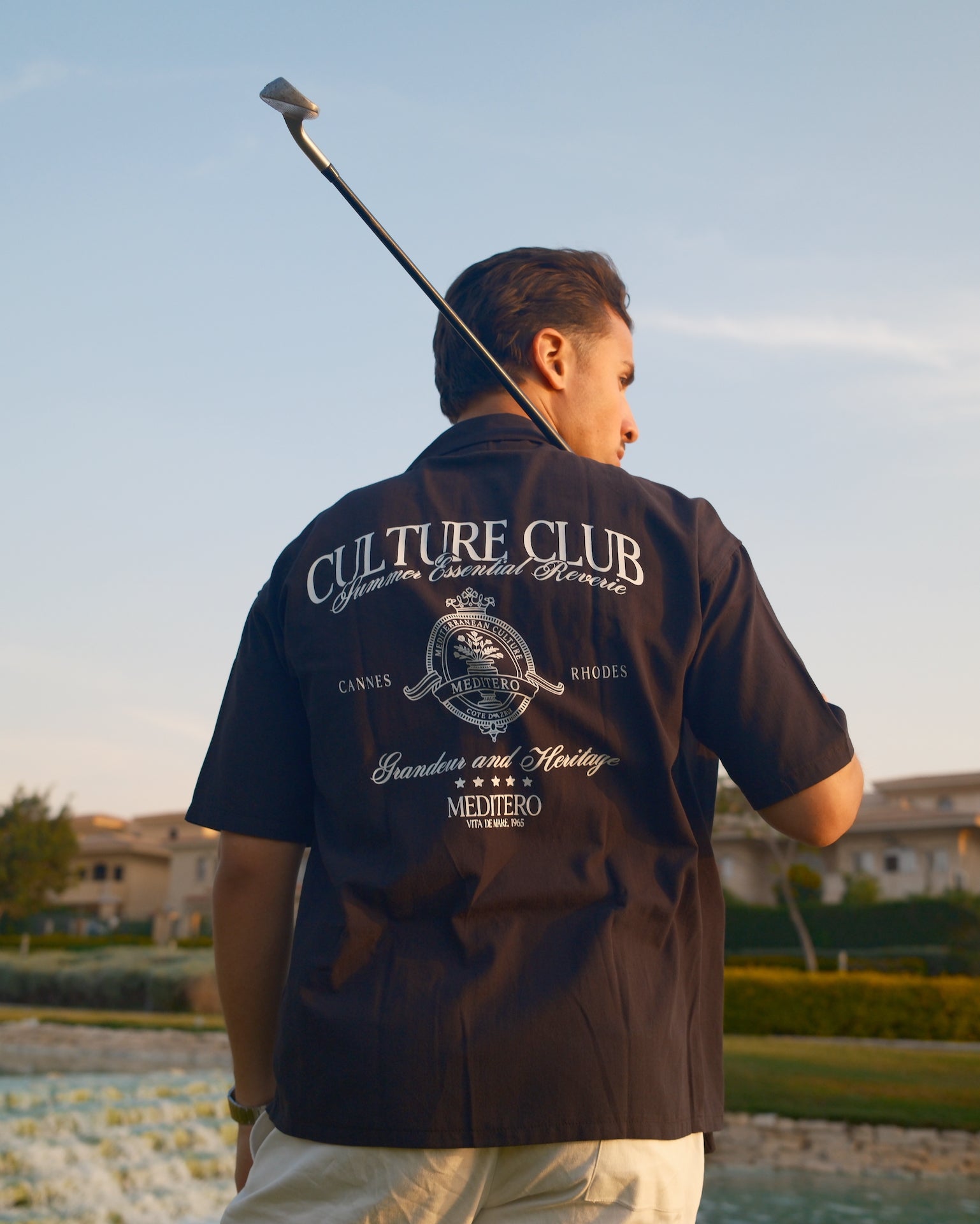 CULTURE CLUB SHIRT - BLACK