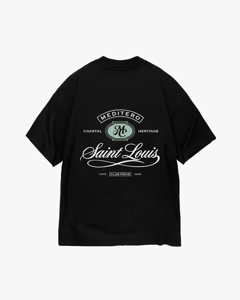 SAINT LOUIS BLACK TEE