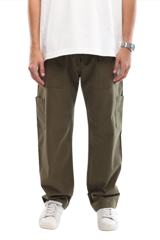 MEN'S ESSENTIAL PANTS - OLIVE