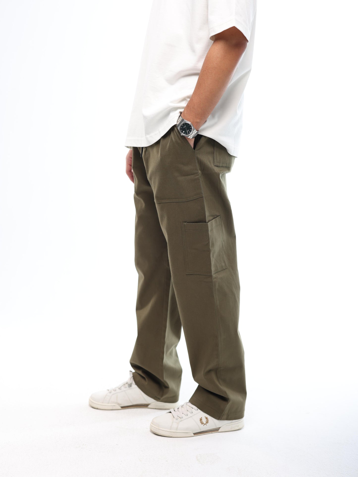 MEN'S ESSENTIAL PANTS - OLIVE