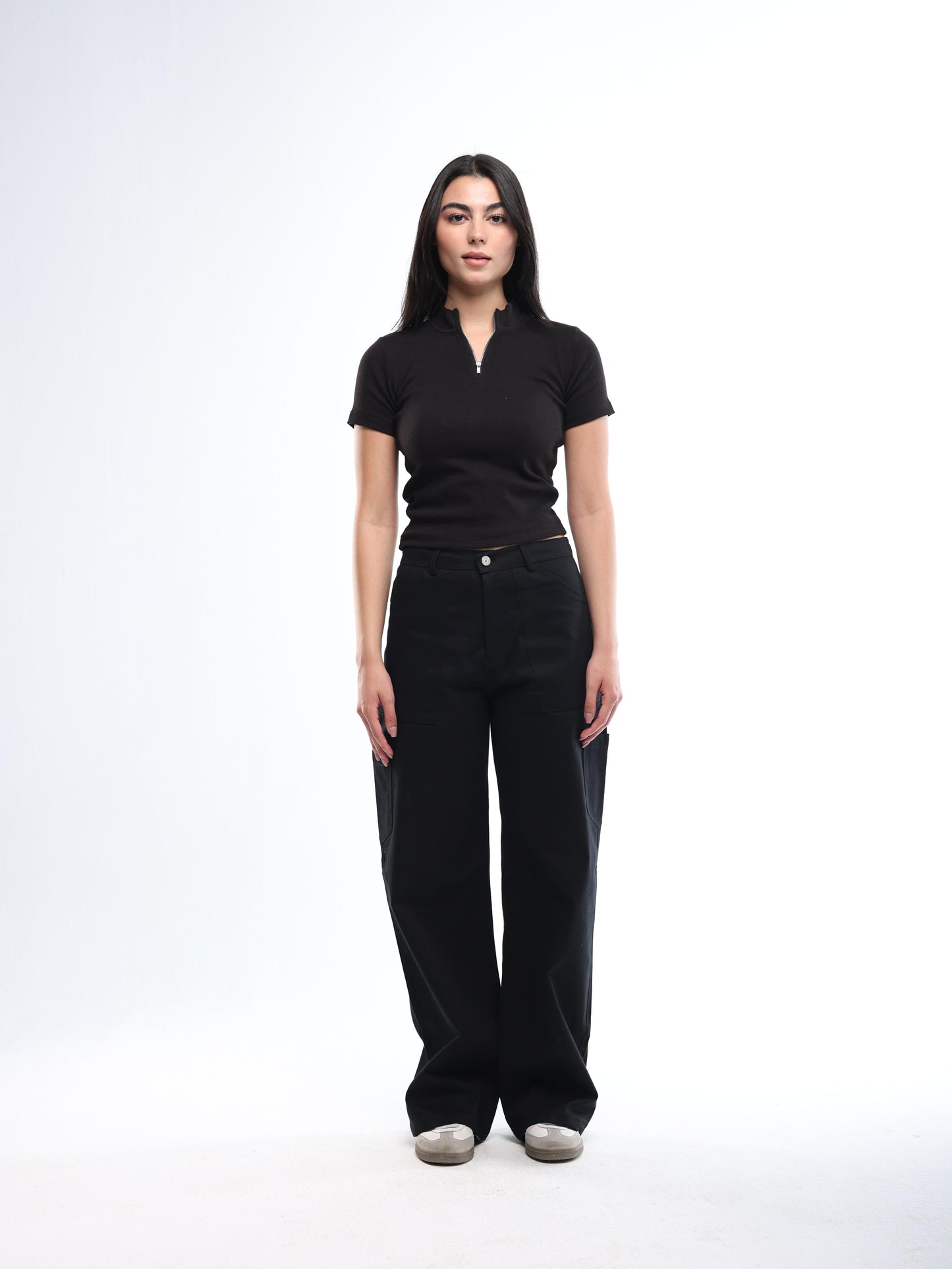 WOMEN'S ESSENTIAL PANTS - BLACK