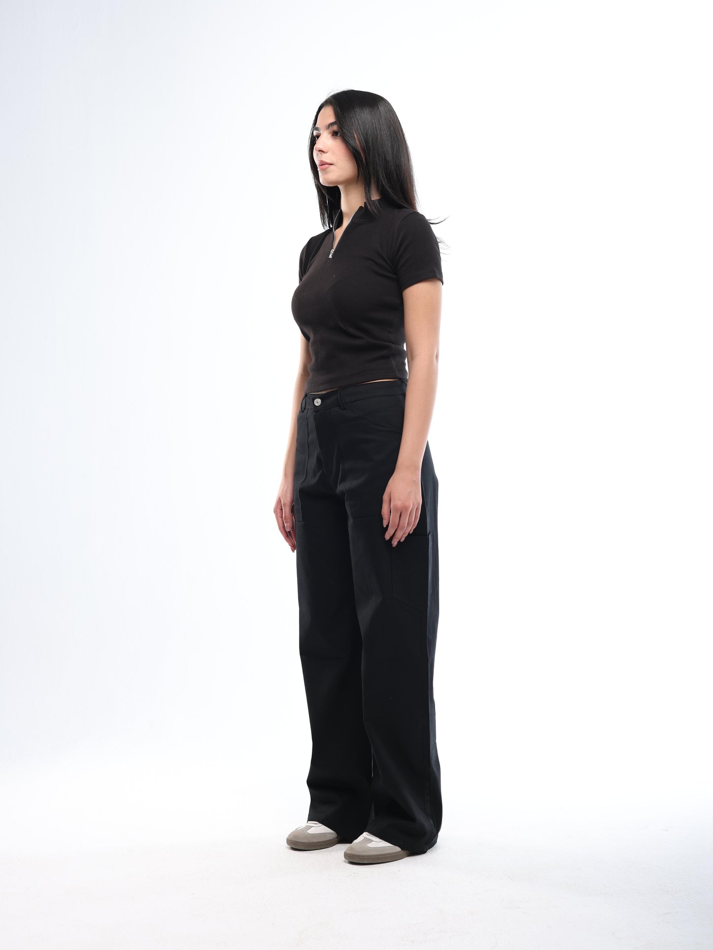 WOMEN'S ESSENTIAL PANTS - BLACK