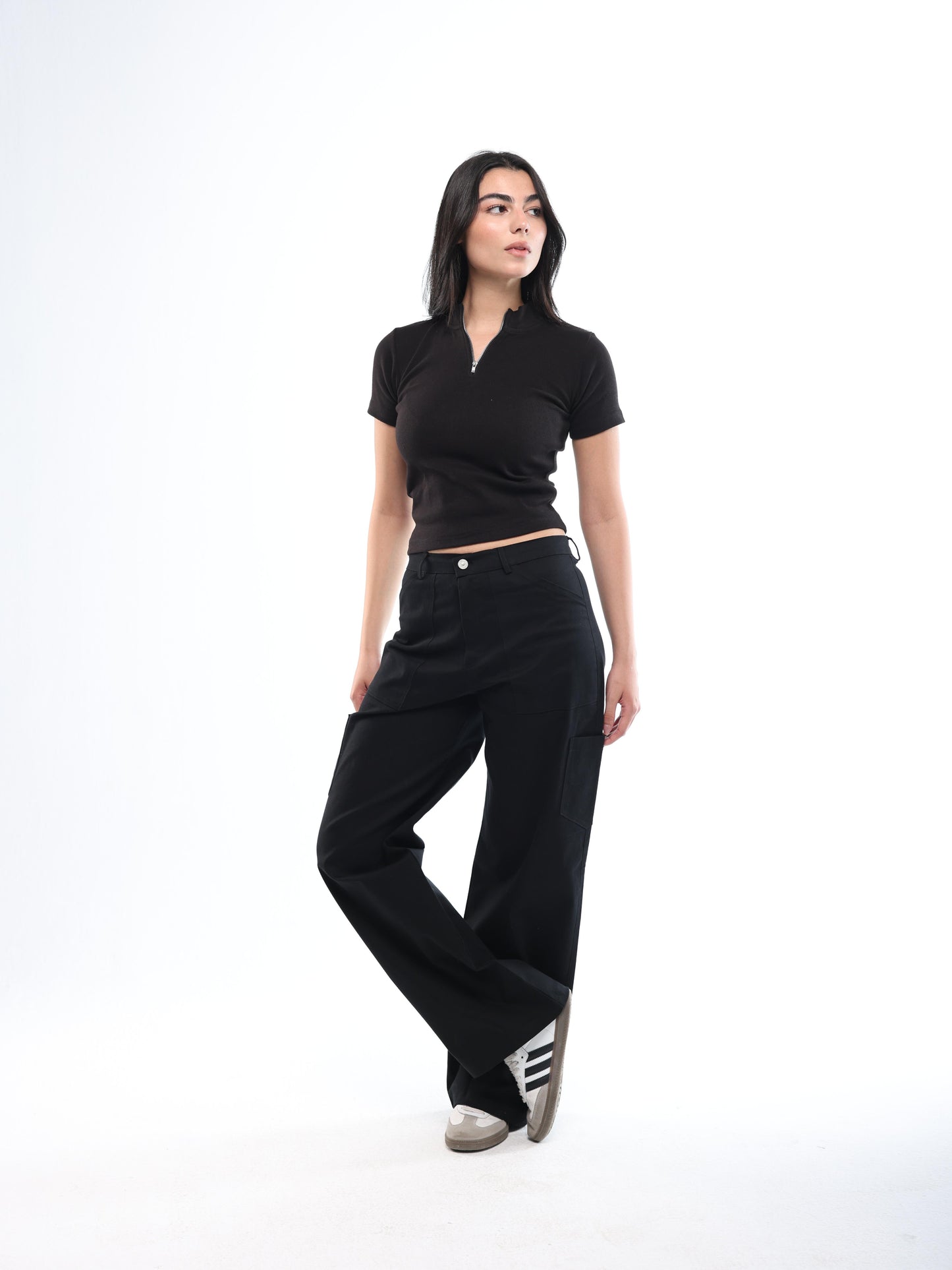 WOMEN'S ESSENTIAL PANTS - BLACK