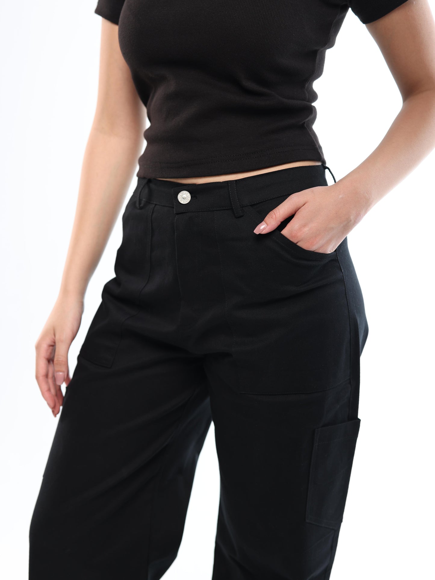 WOMEN'S ESSENTIAL PANTS - BLACK