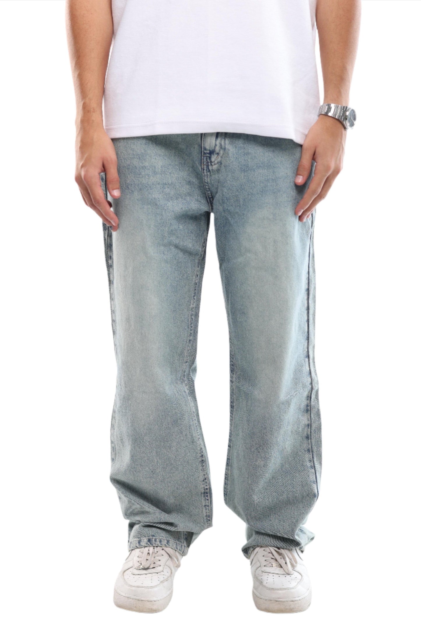 MEN’S BLUE WASHED DENIM