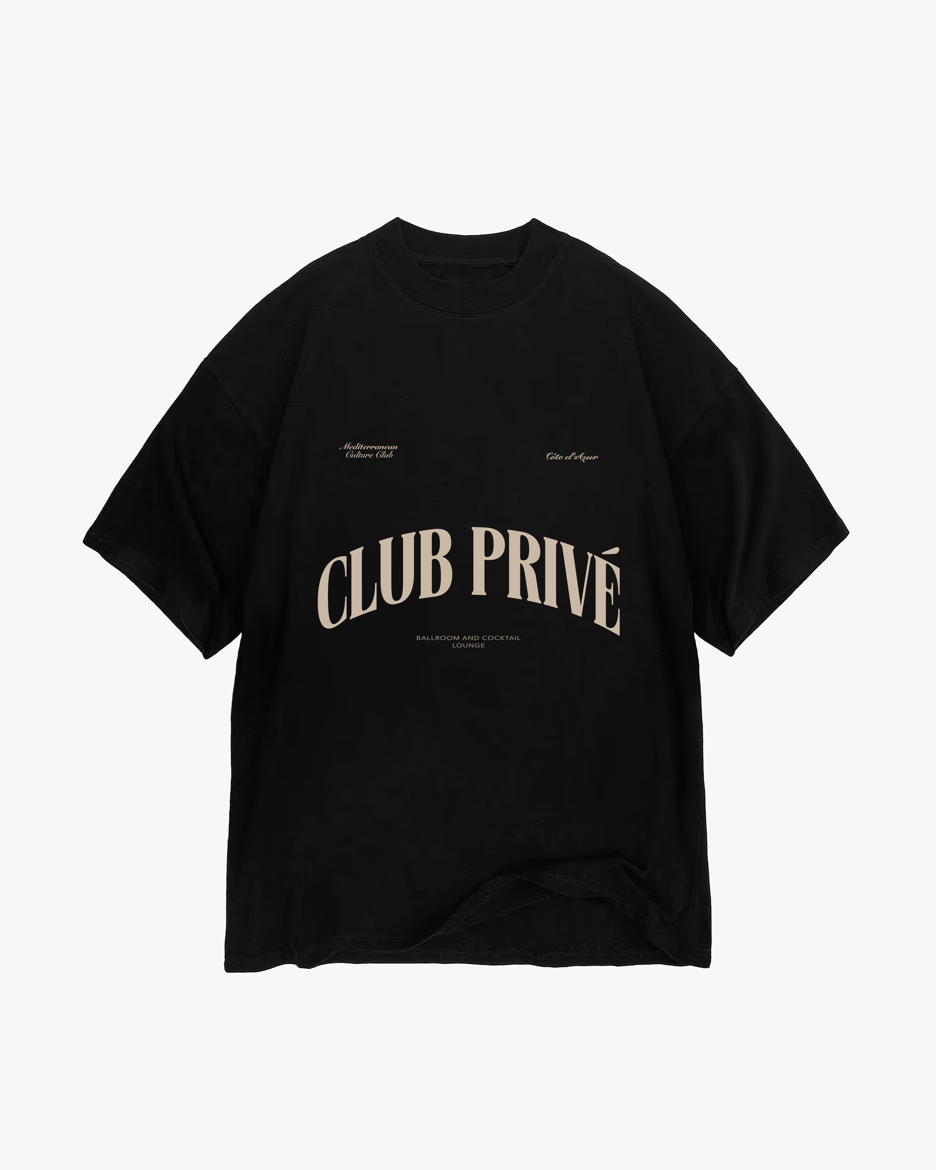 CLUB PRIVE BLACK TEE
