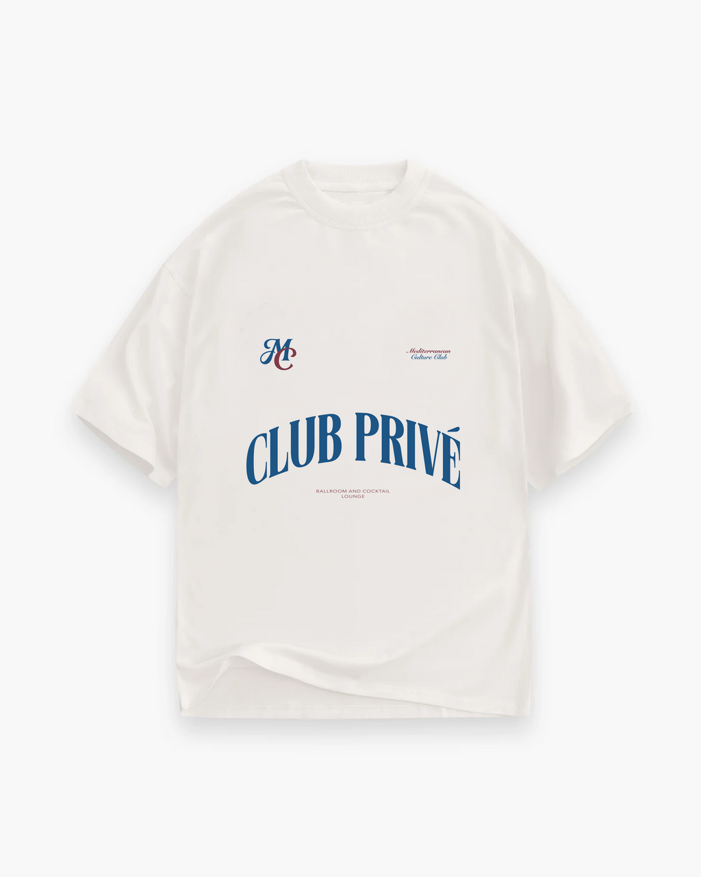 CLUB PRIVE WHITE TEE