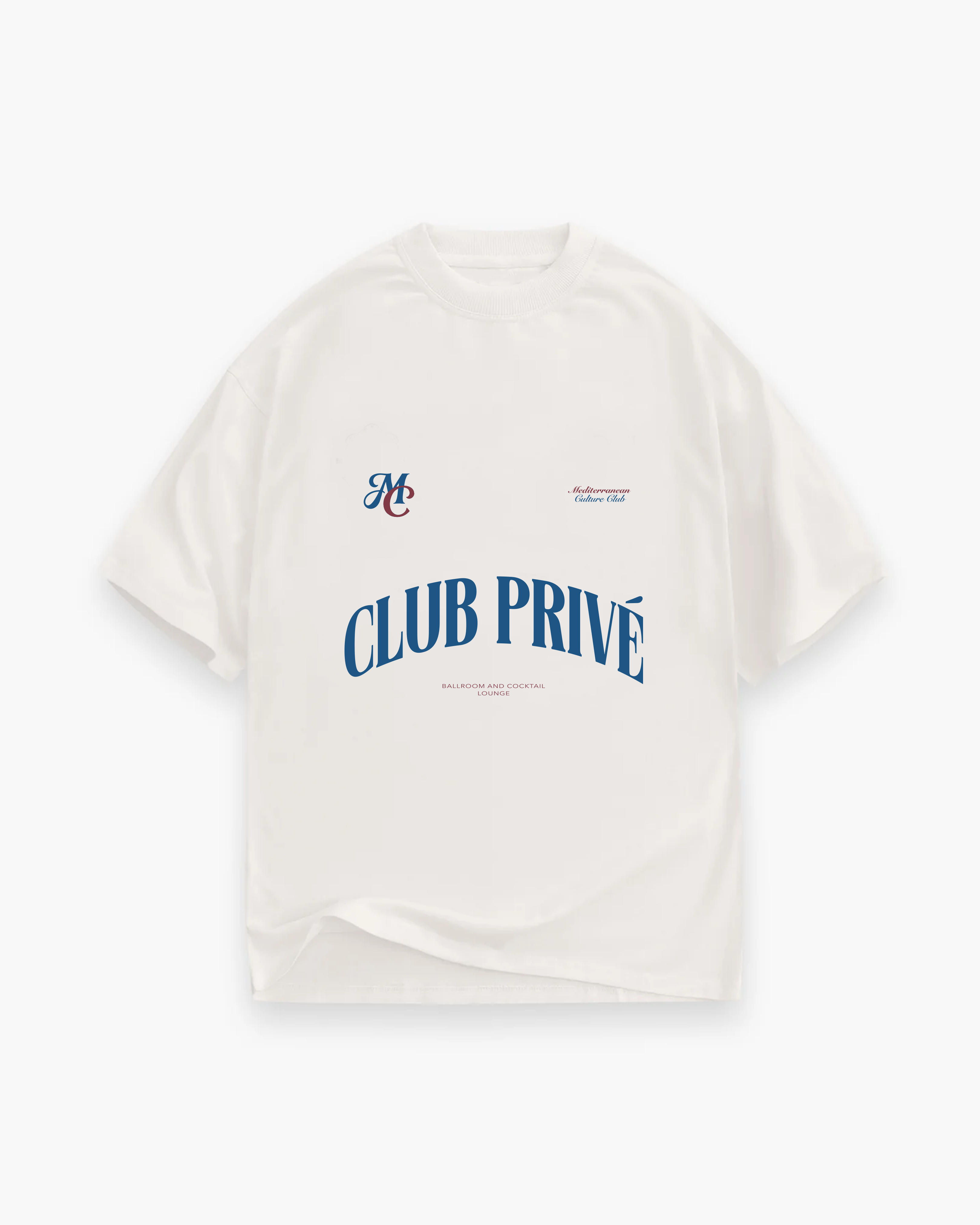 CLUB PRIVE WHITE TEE