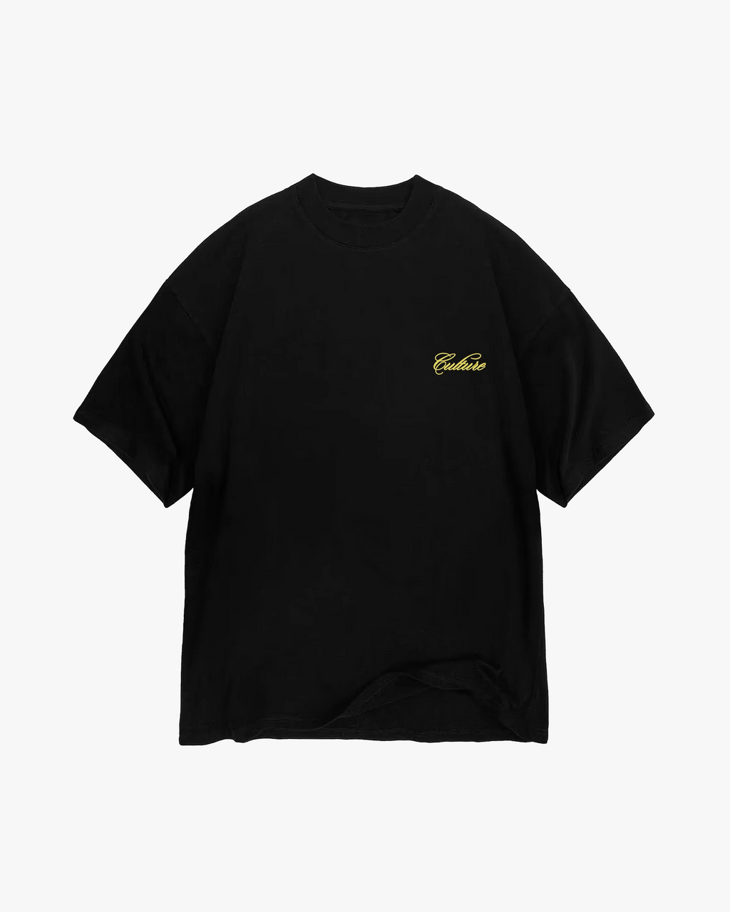 CULTURE FLORAL TEE - BLACK