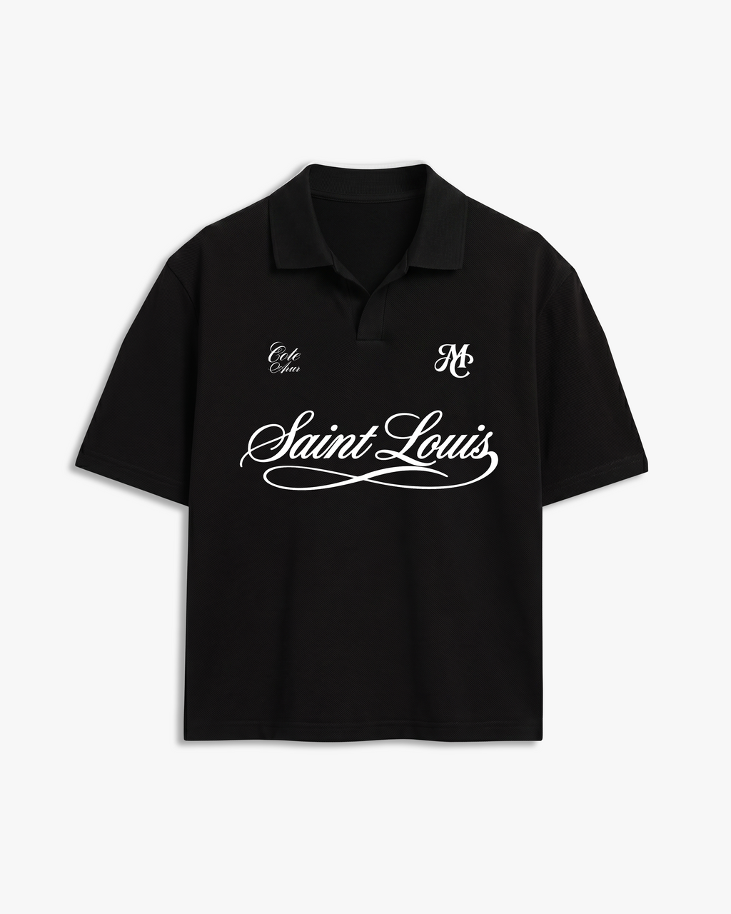 SAINT LOUIS BLACK POLO