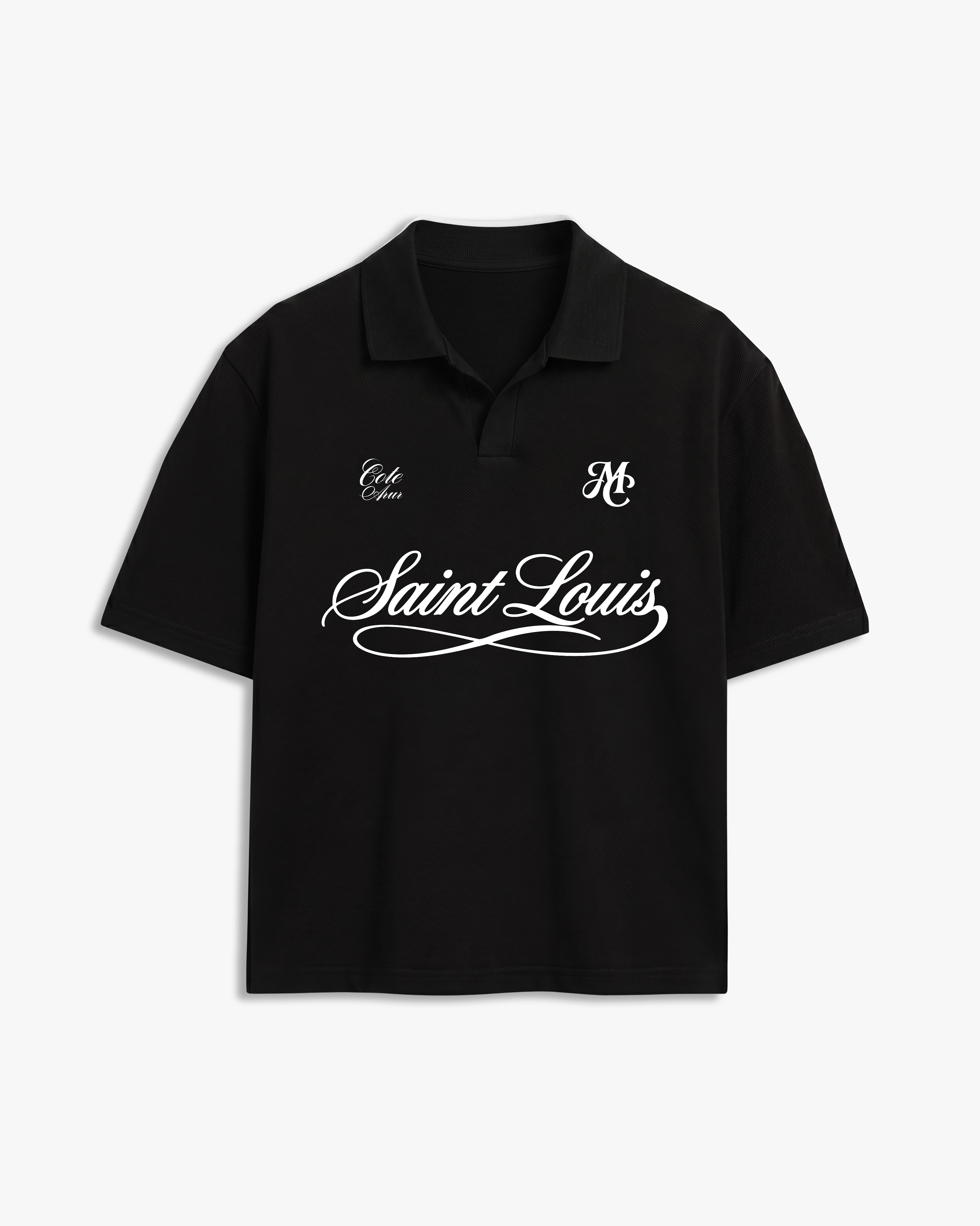 SAINT LOUIS BLACK POLO