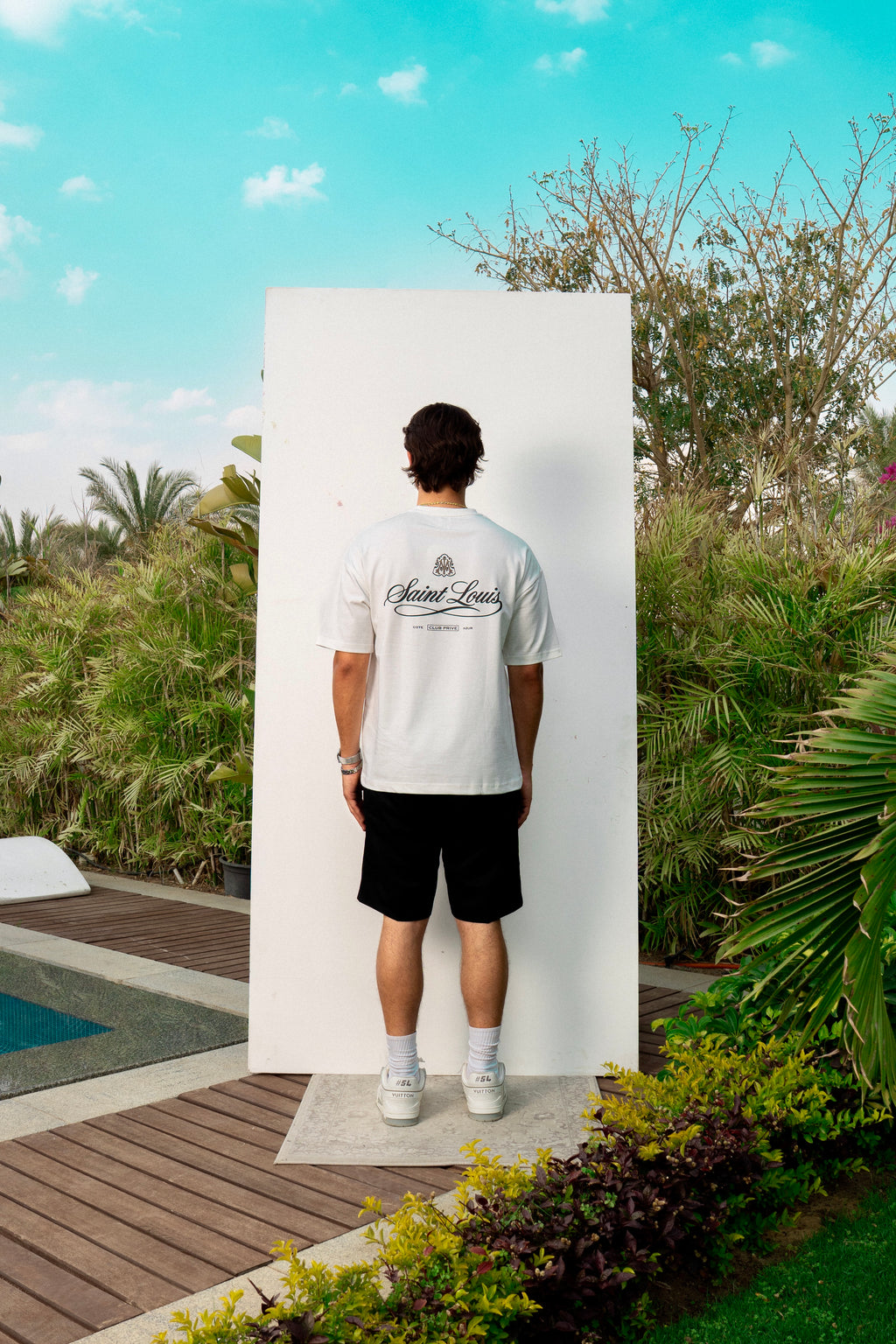 SAINT LOUIS WHITE TEE