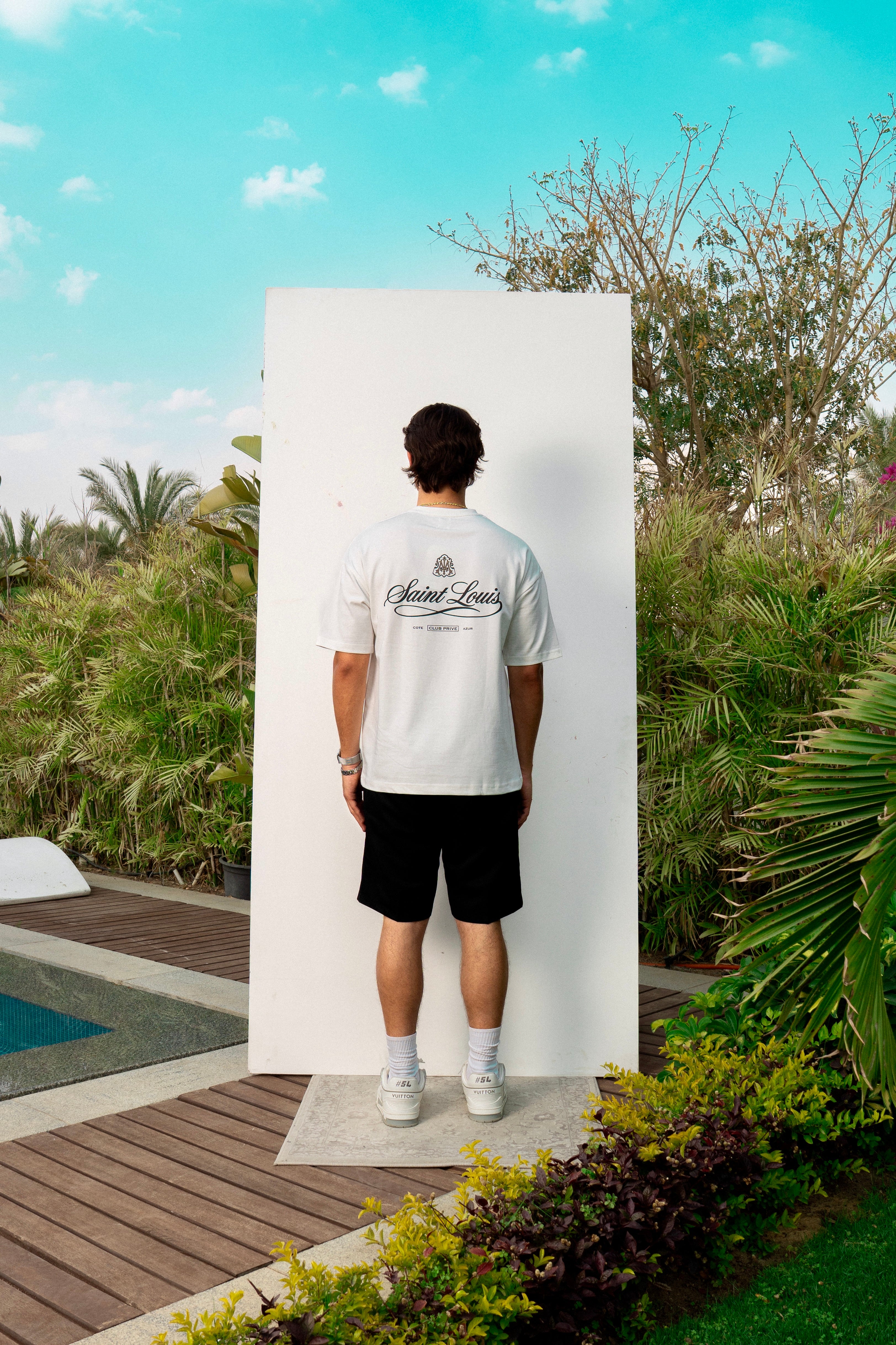 SAINT LOUIS WHITE TEE