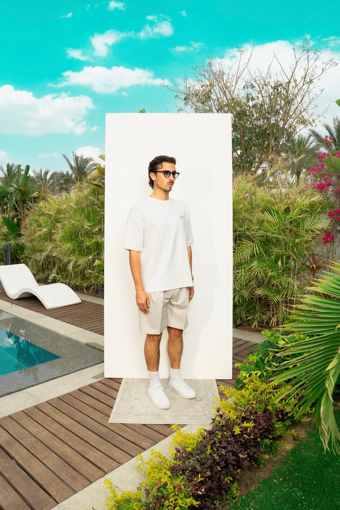 GOUNA YACHT CLUB WHITE TEE