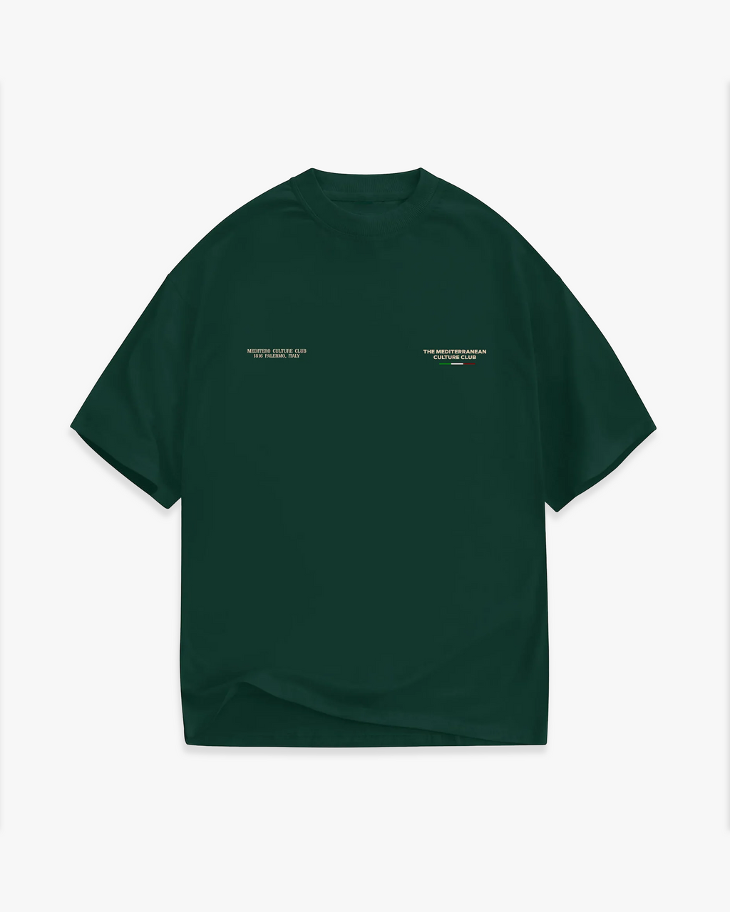 MEDITERO TEE - ROYAL GREEN
