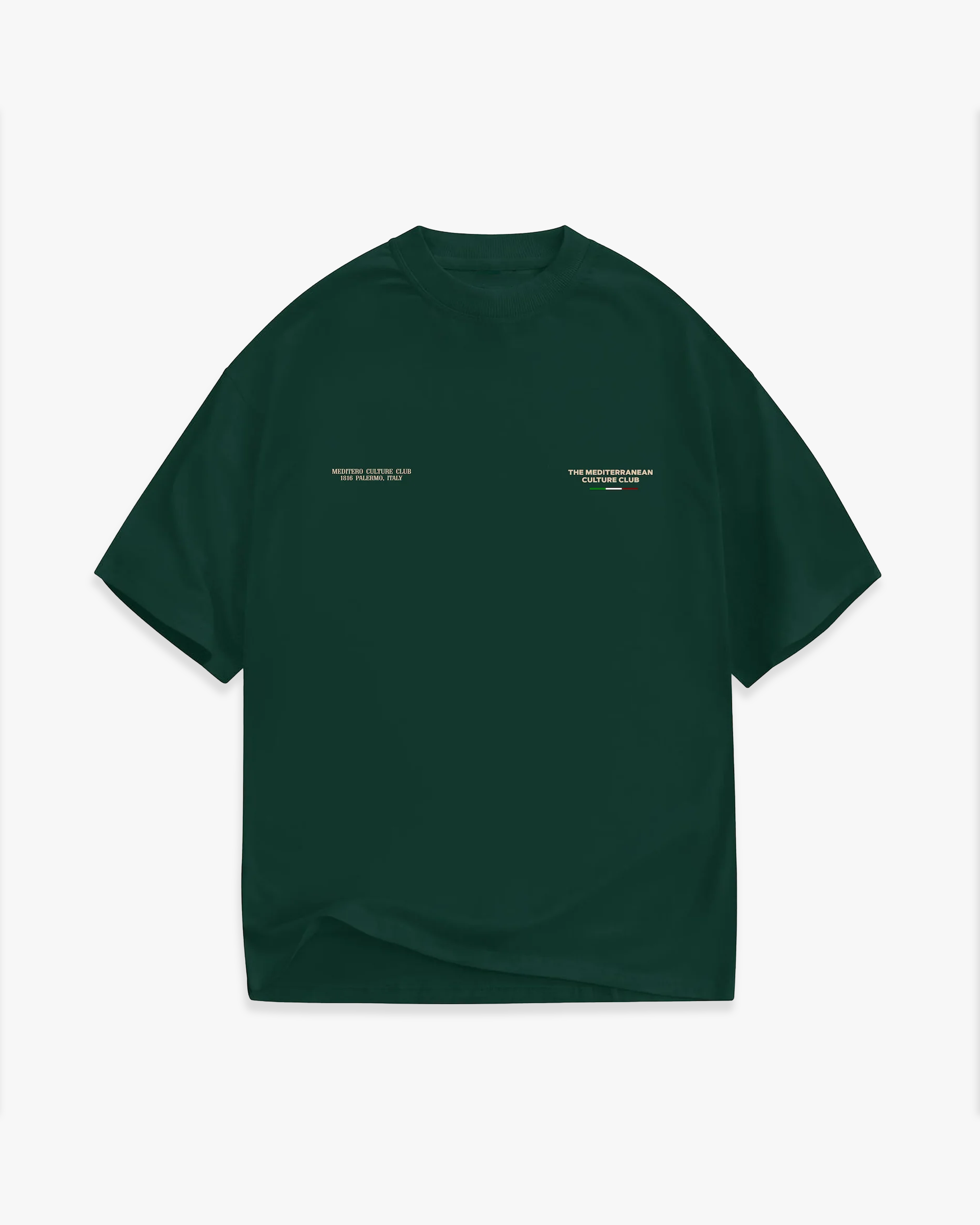 MEDITERO TEE - ROYAL GREEN