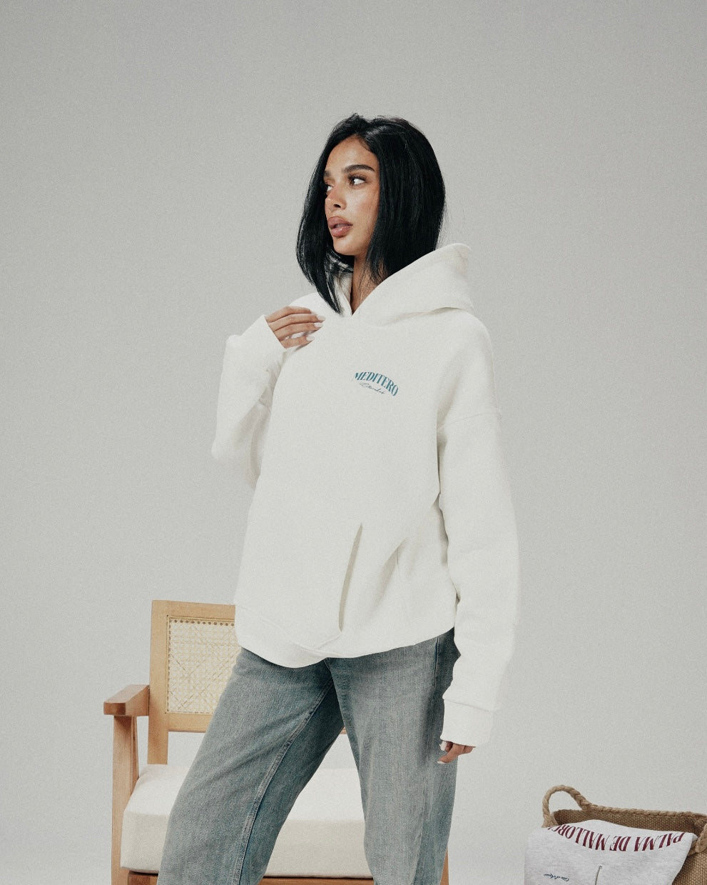 SAINT LOUIS HOODIE - WHITE