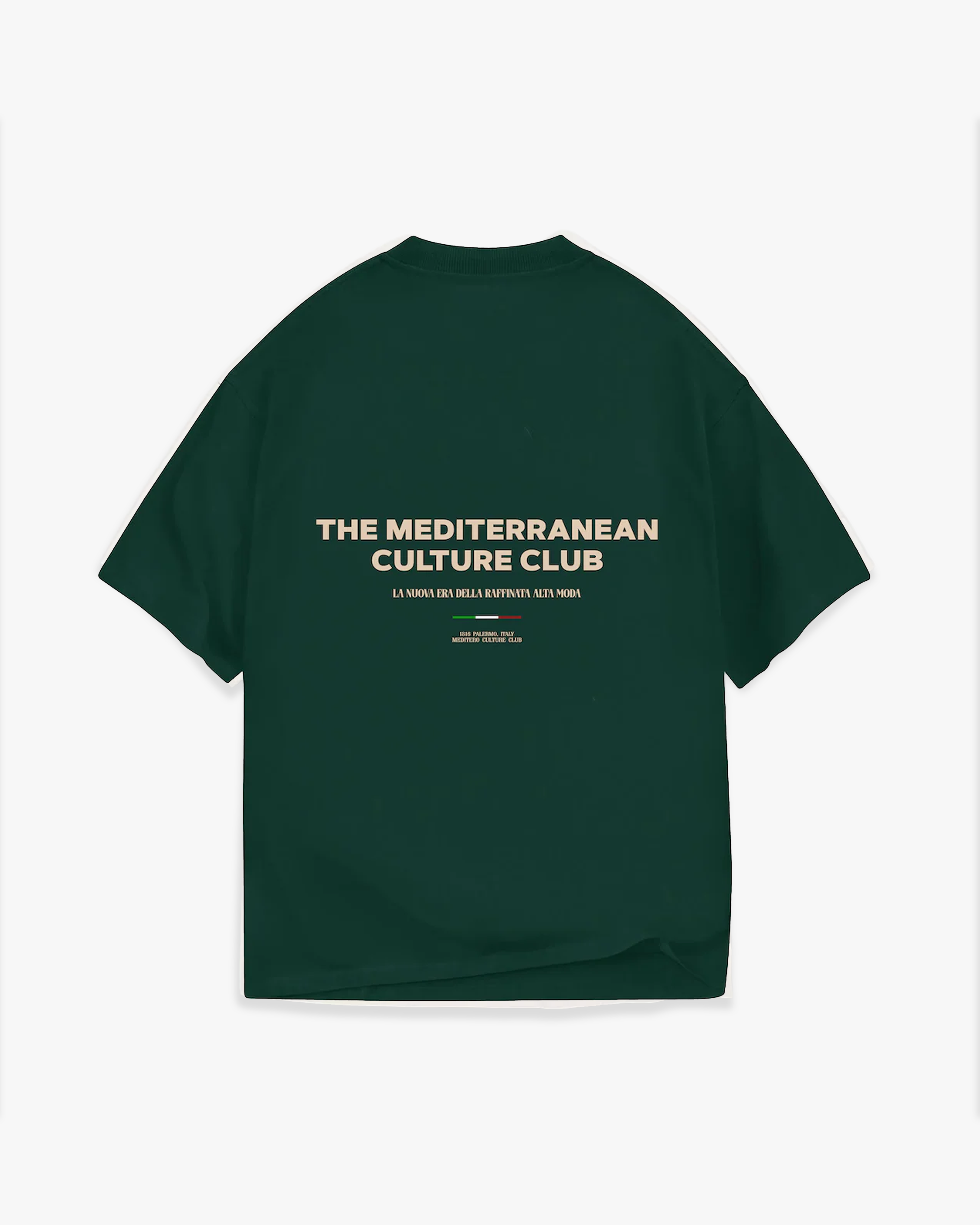 MEDITERO TEE - ROYAL GREEN