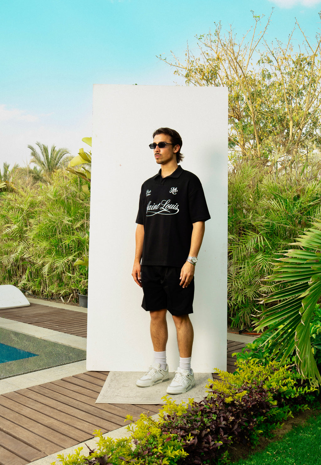 SAINT LOUIS BLACK POLO