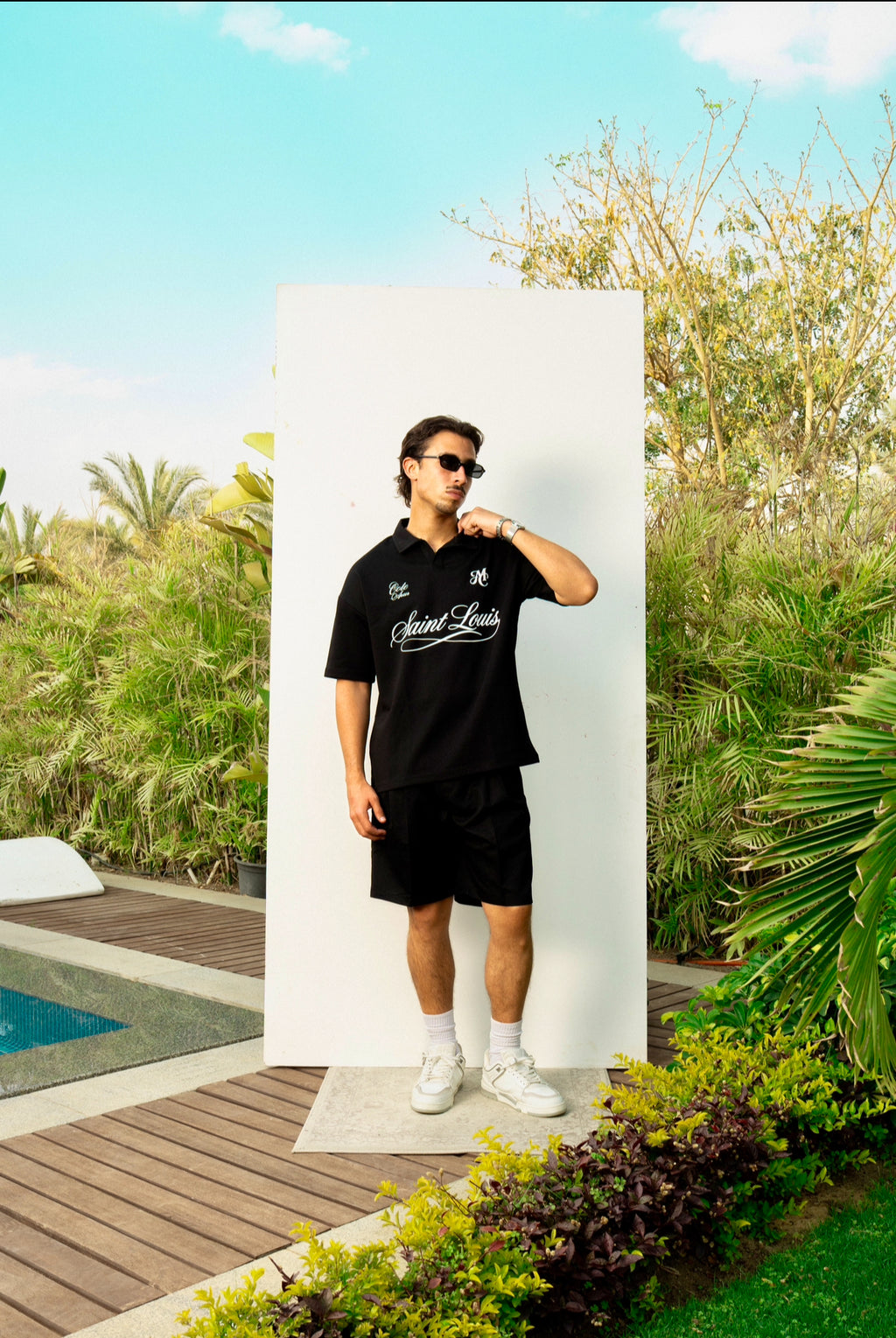 SAINT LOUIS BLACK POLO