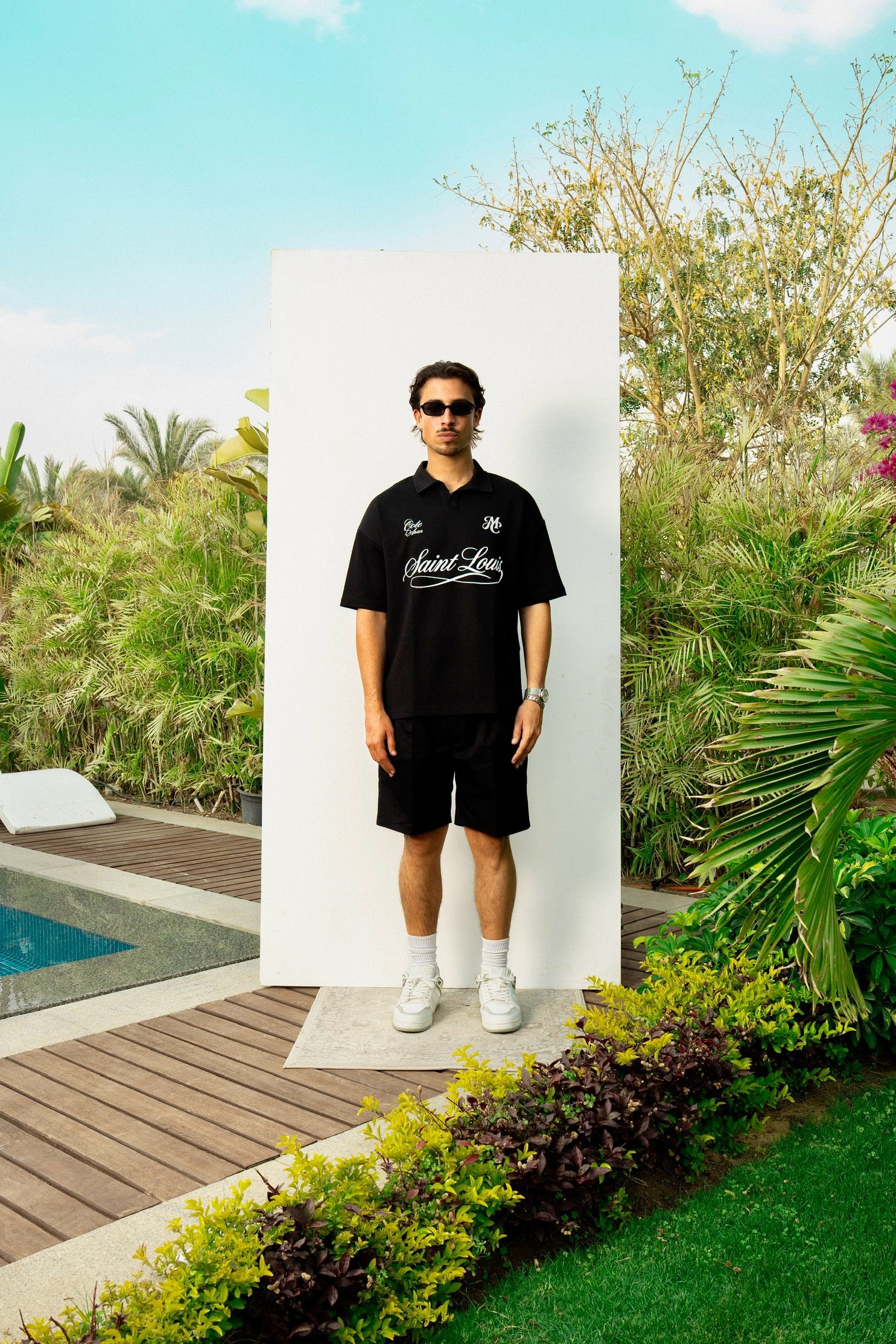 SAINT LOUIS BLACK POLO