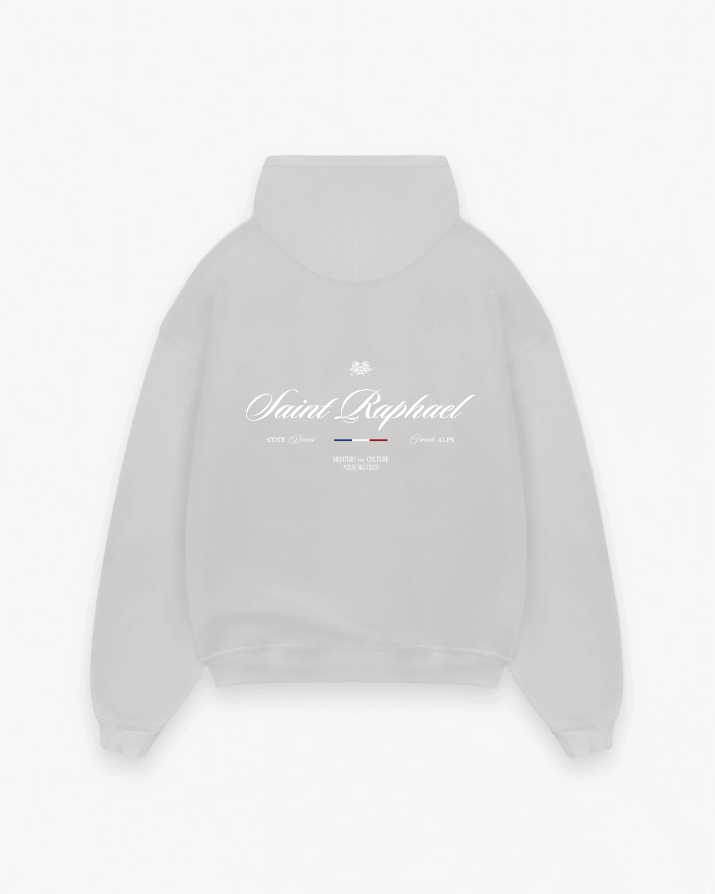 SAINT RAPHAEL ZIPUP HOODIE - SILVER