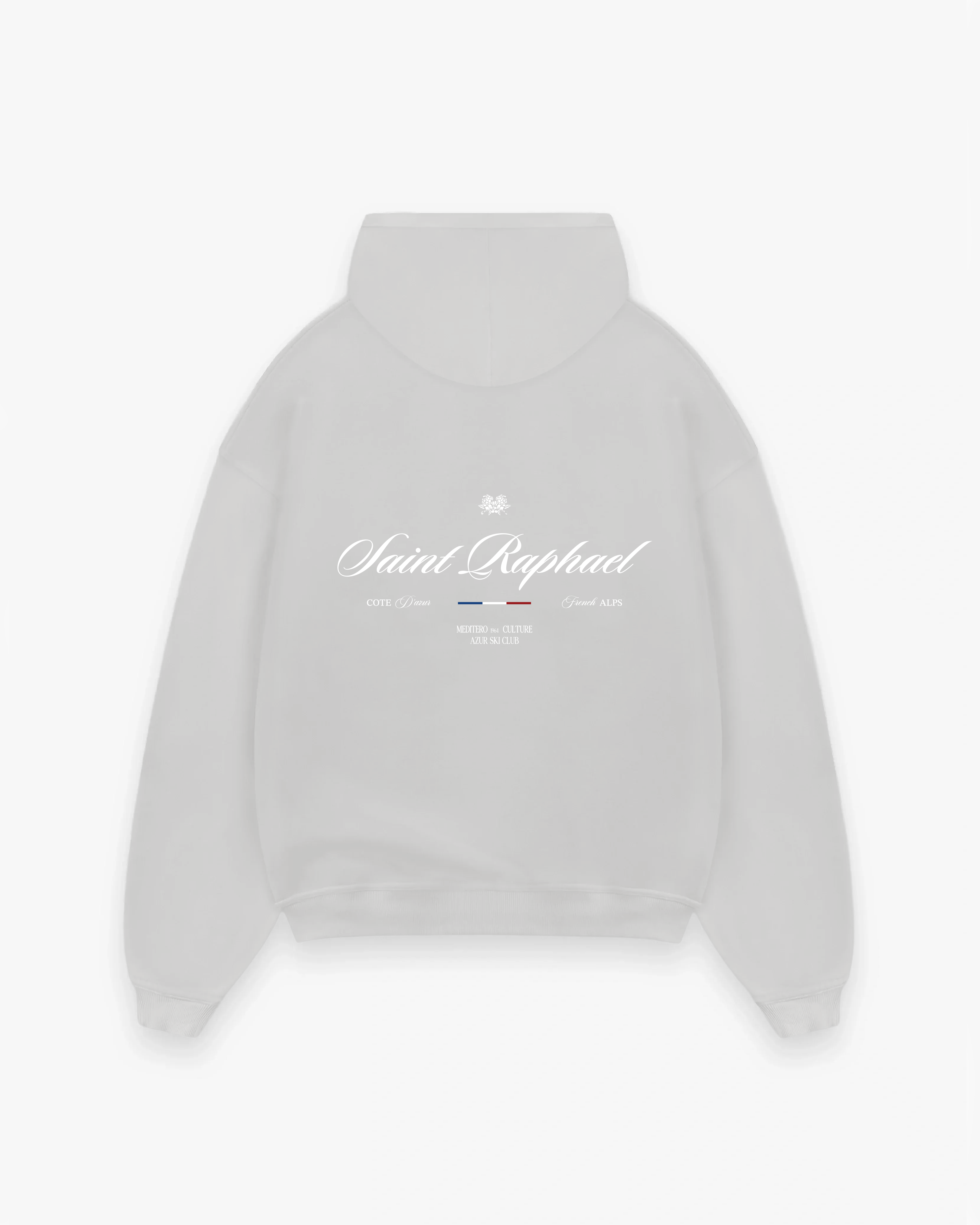 SAINT RAPHAEL ZIPUP HOODIE - SILVER