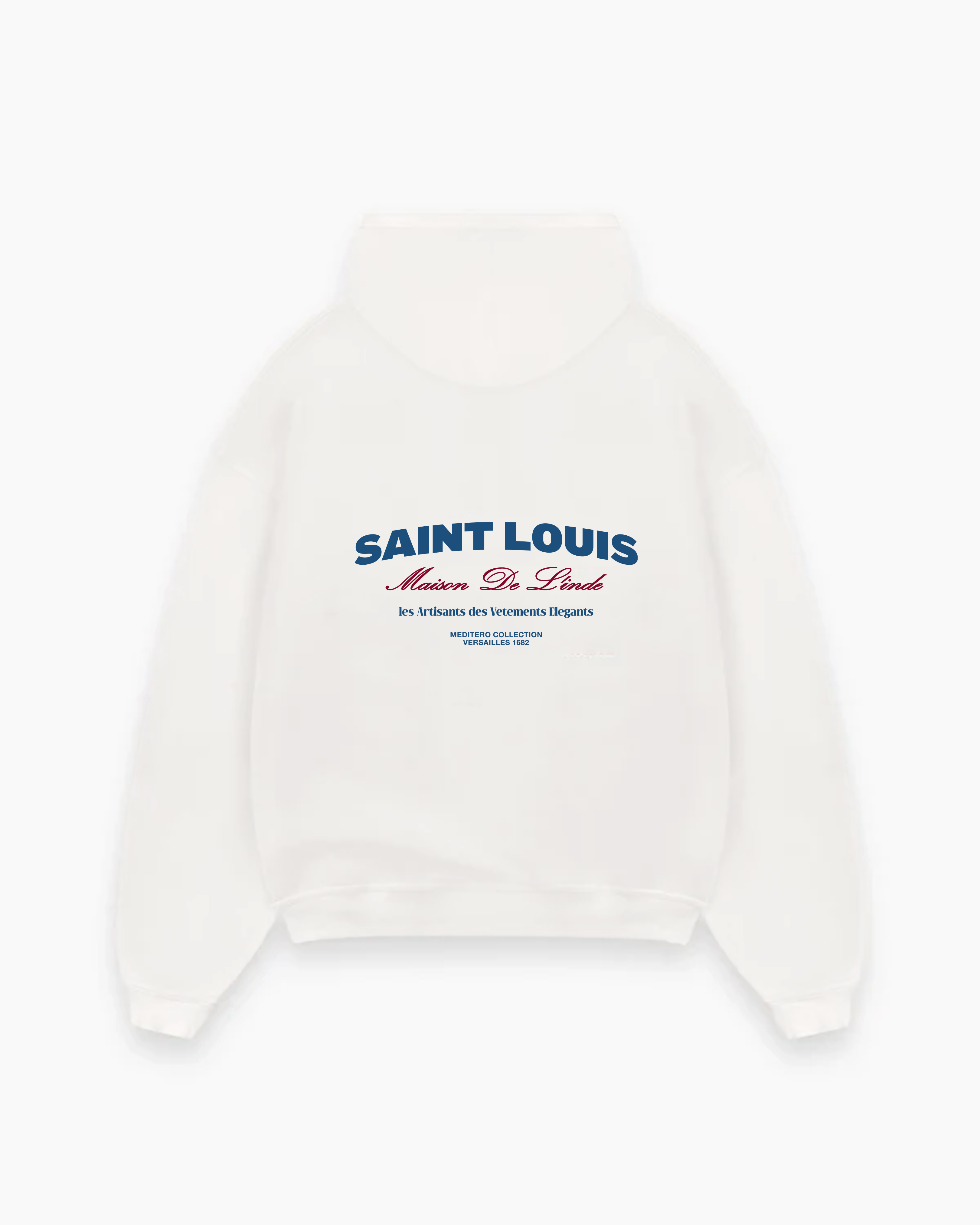 SAINT LOUIS HOODIE - WHITE