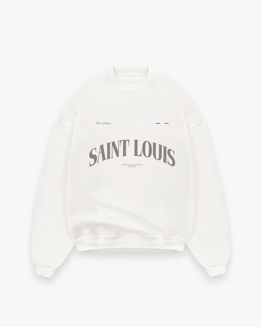SAINT LOUIS CREWNECK - WHITE