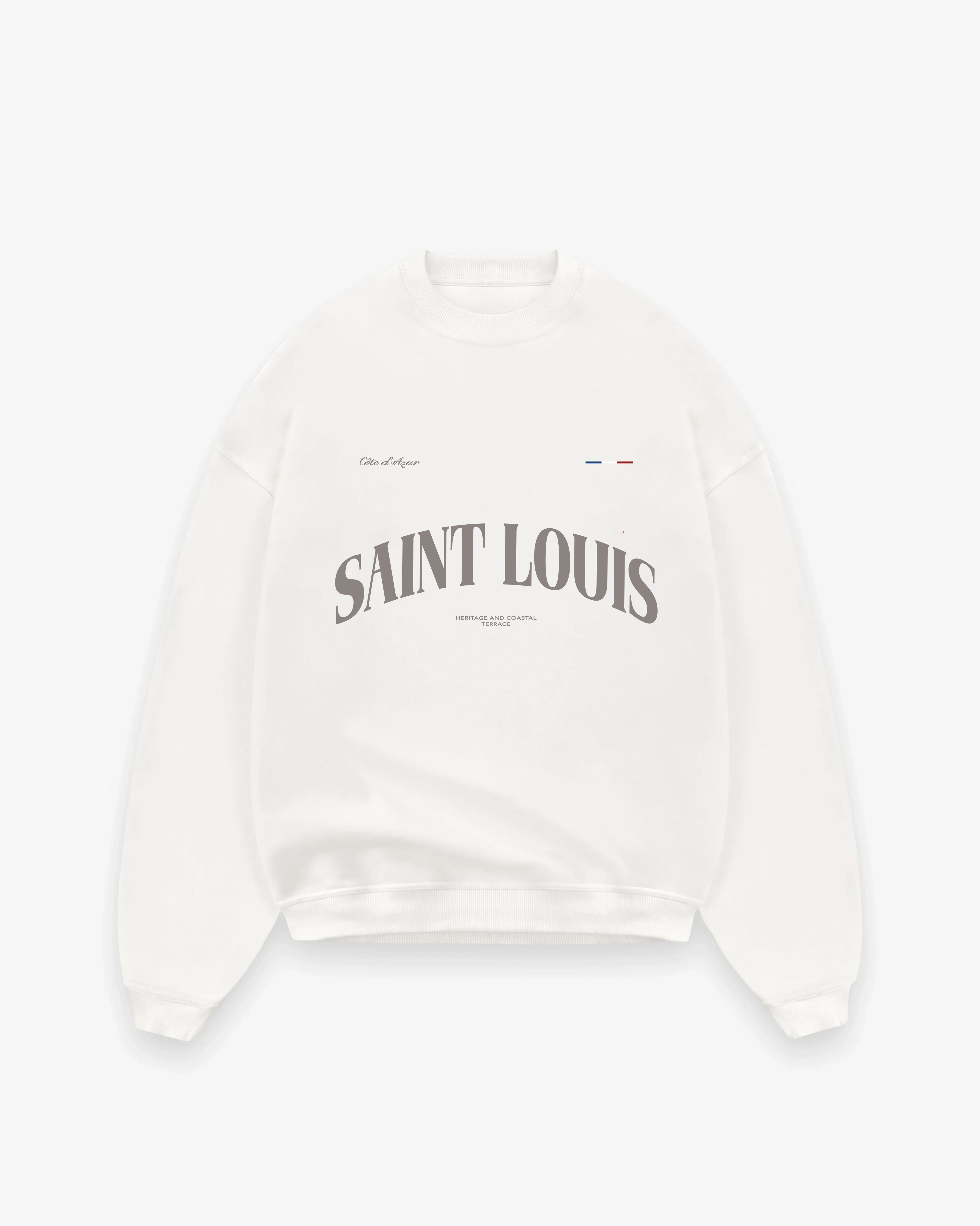 SAINT LOUIS CREWNECK - WHITE