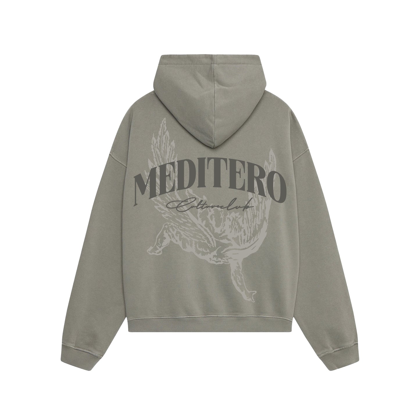 MEDITERO HOODIE - OLIVE