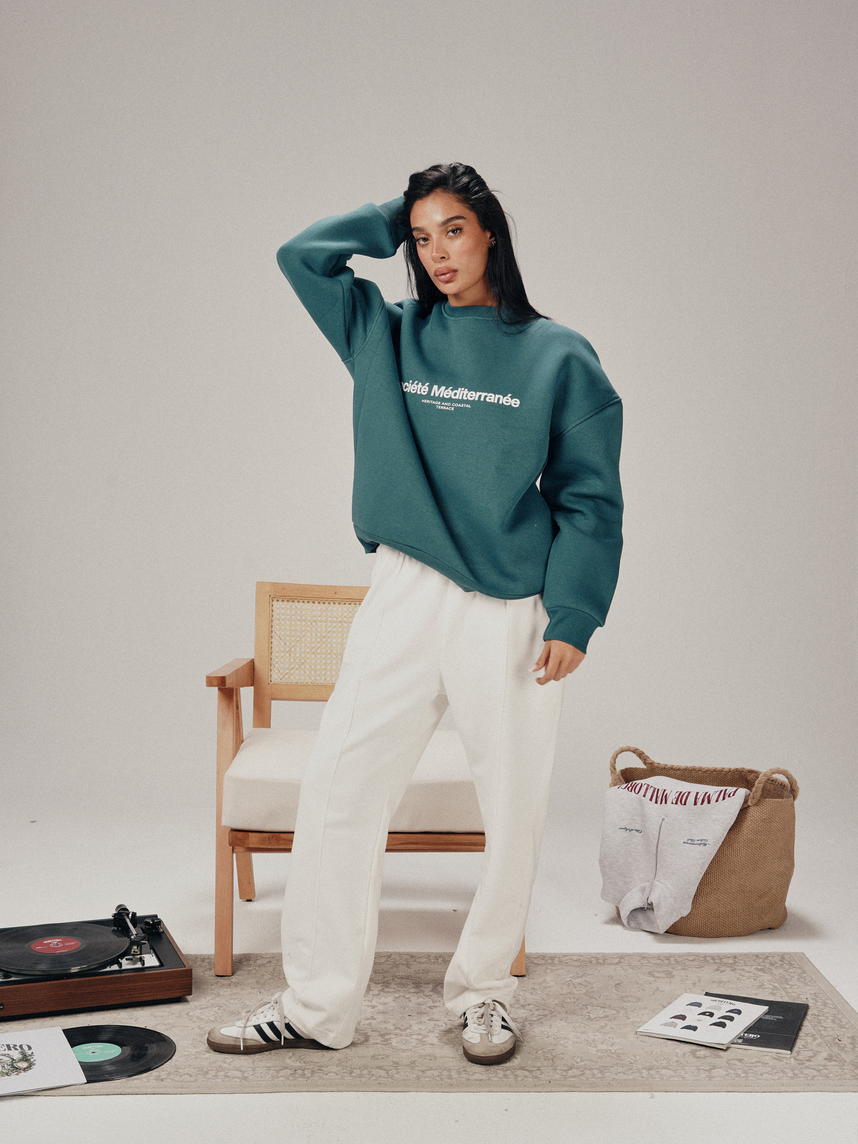 SOCIÉTÉ CREWNECK - BLUE