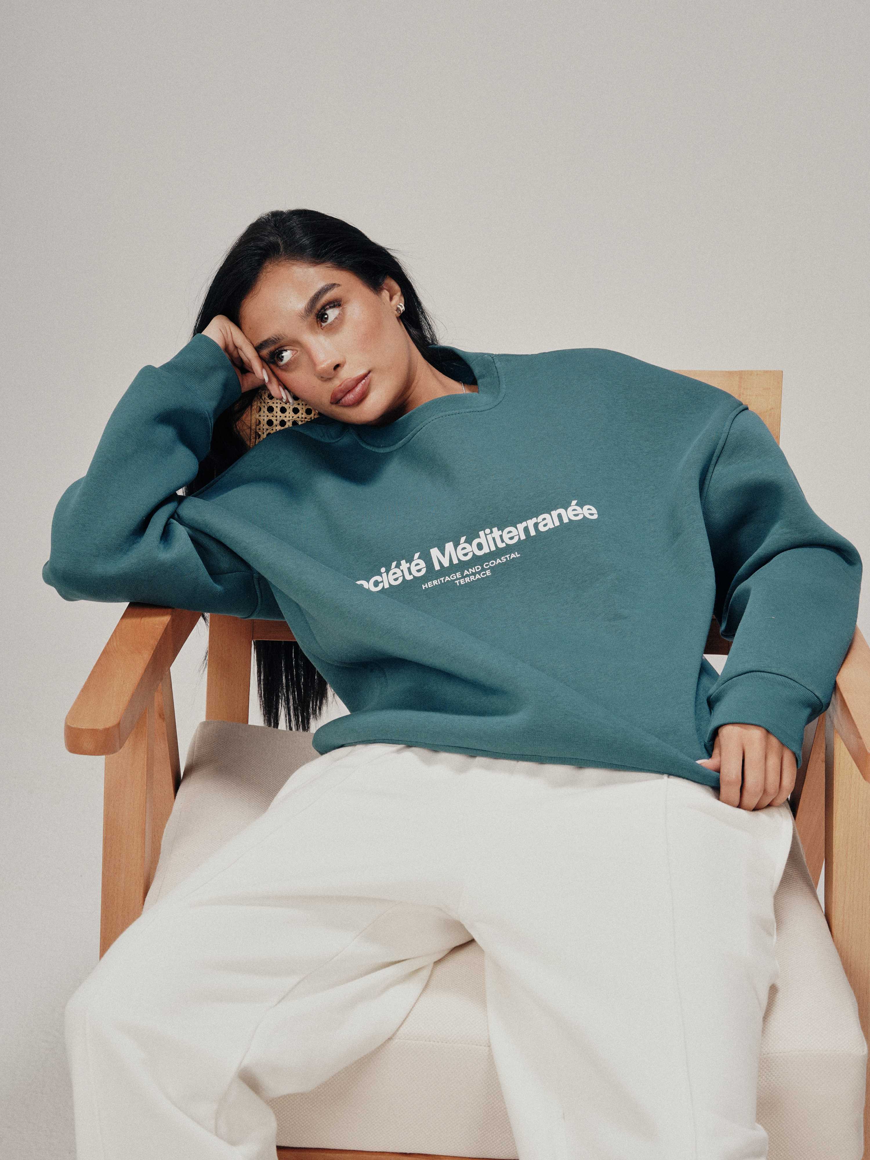 SOCIÉTÉ CREWNECK - BLUE