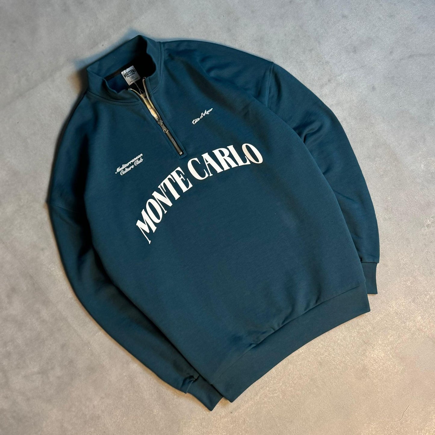 MONTE CARLO HALF-ZIP - CAPRI